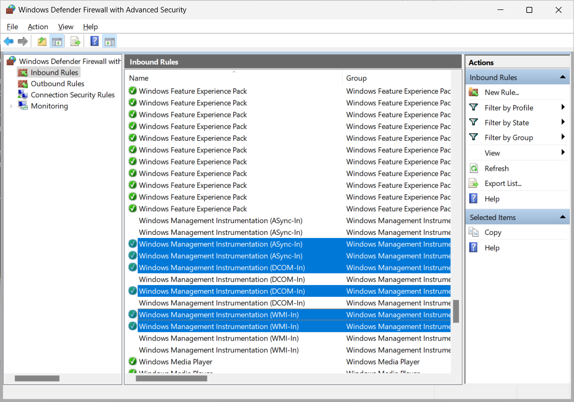 Enable Windows Firewall Rules with Group Policy screenshot 25