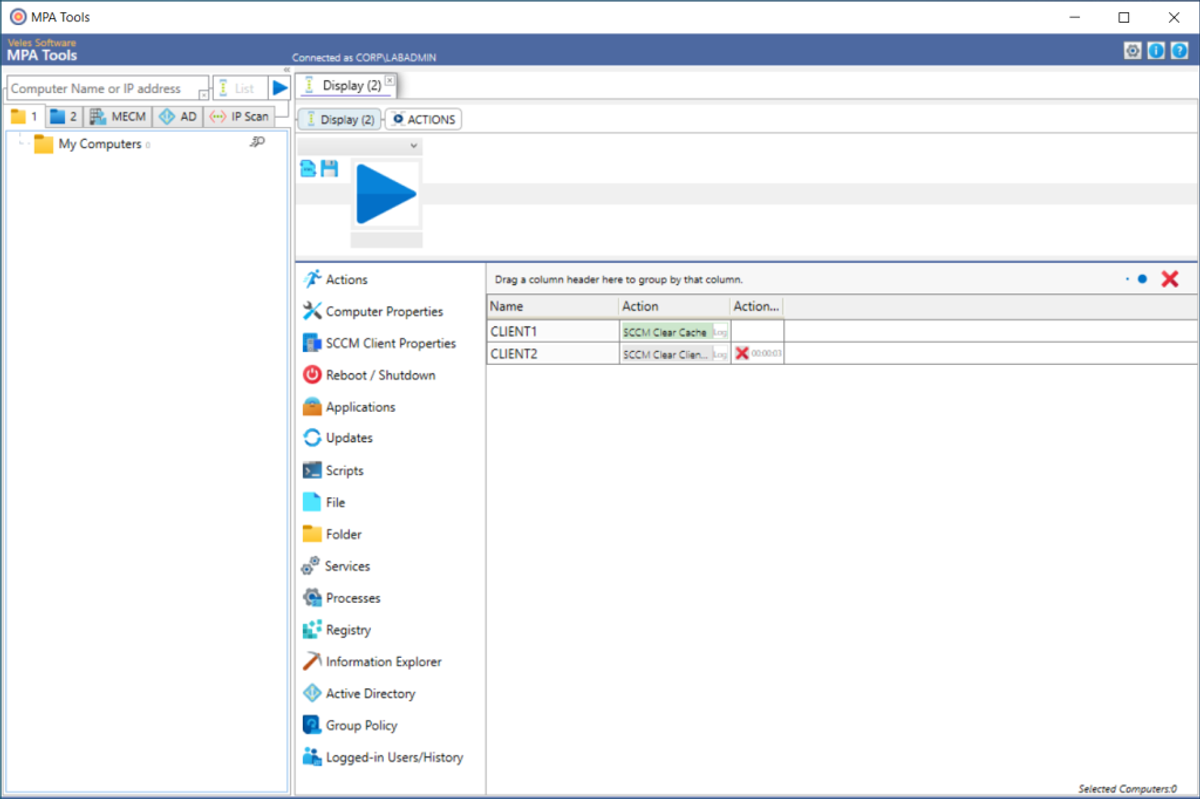 SCCM Clear Client Cache