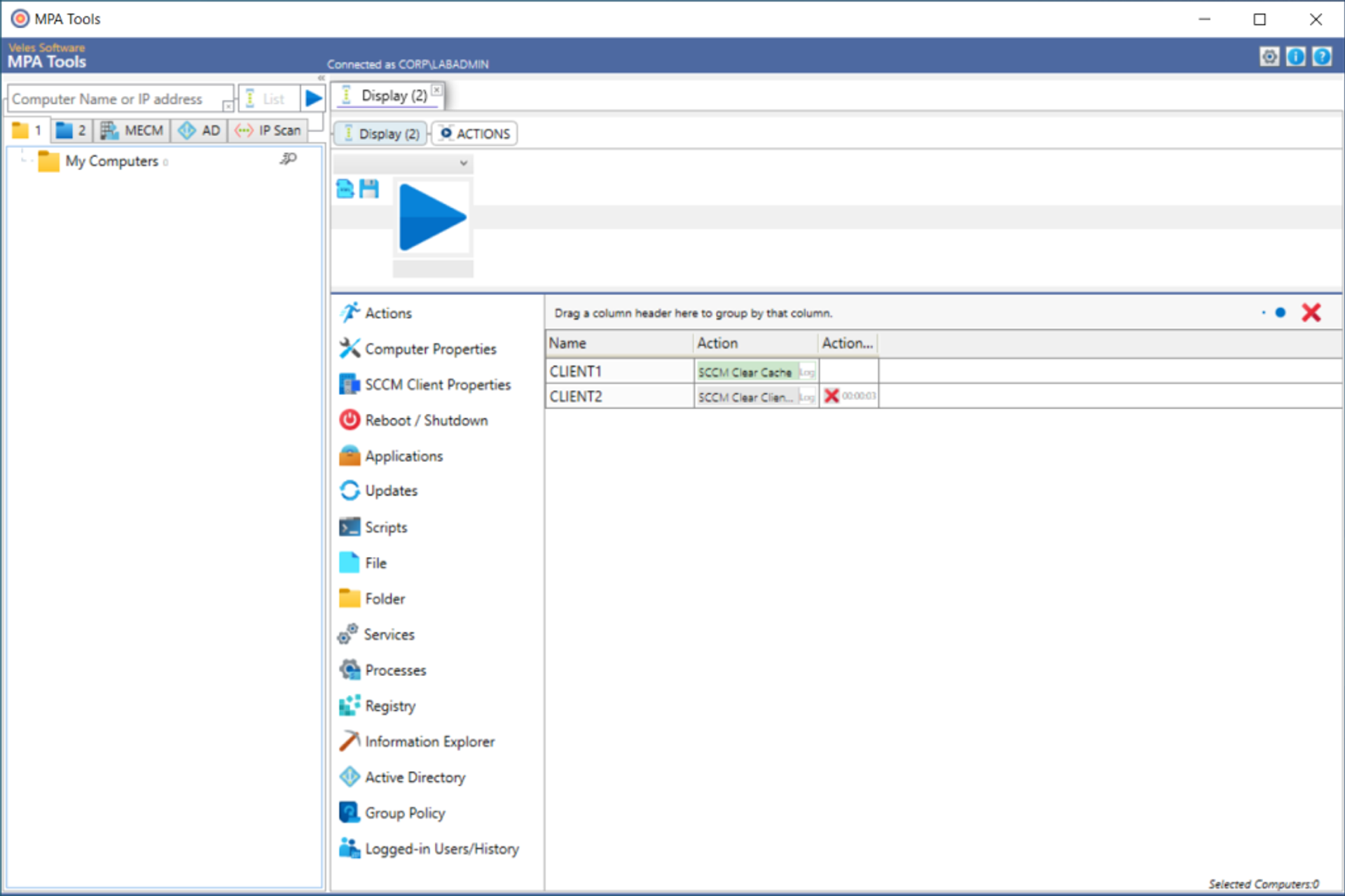SCCM Clear Client Cache