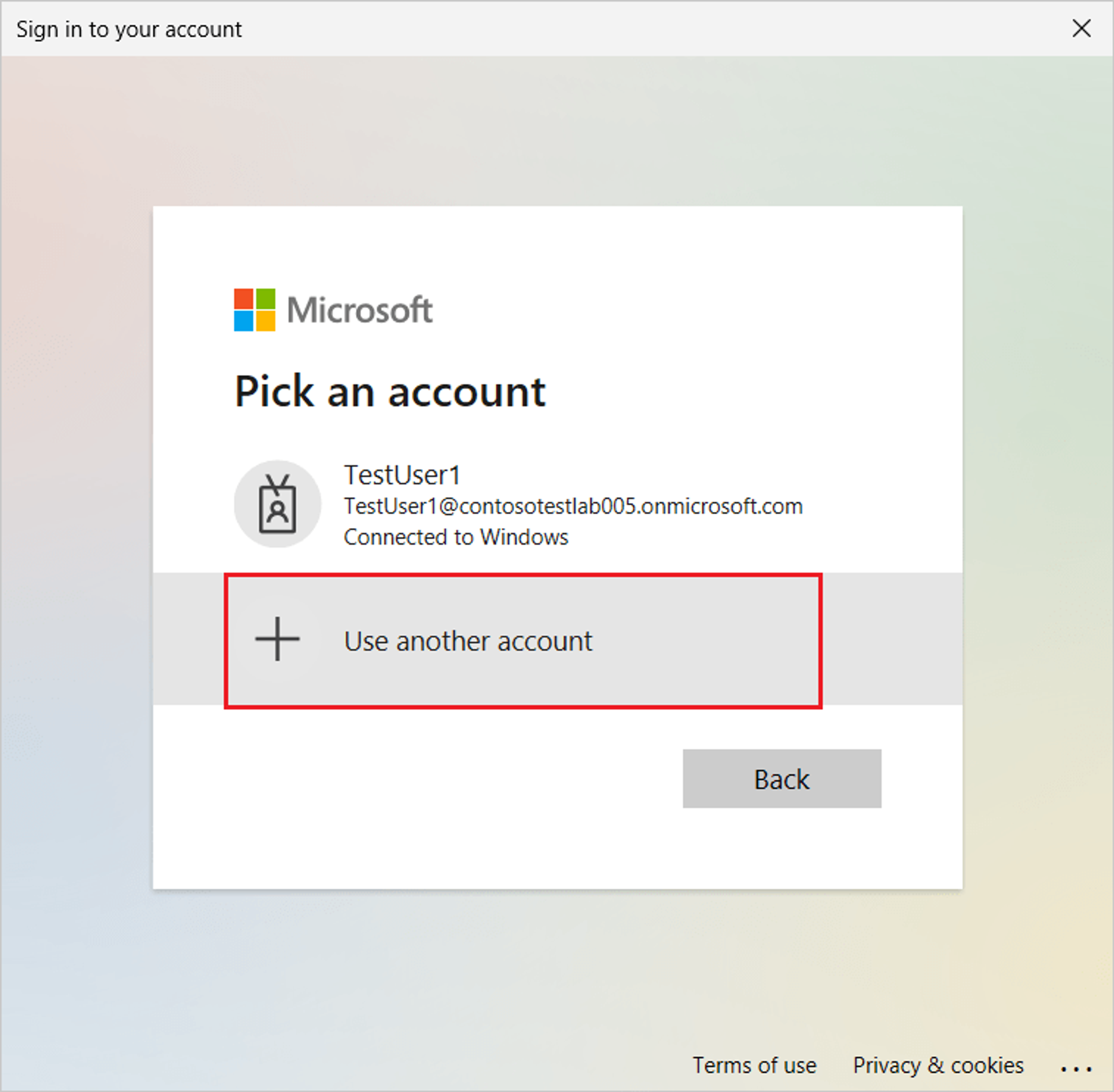 Connecting MPA Tools to Azure Tenant screenshot 55