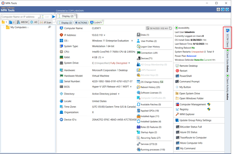 SCCM Clear Client Cache