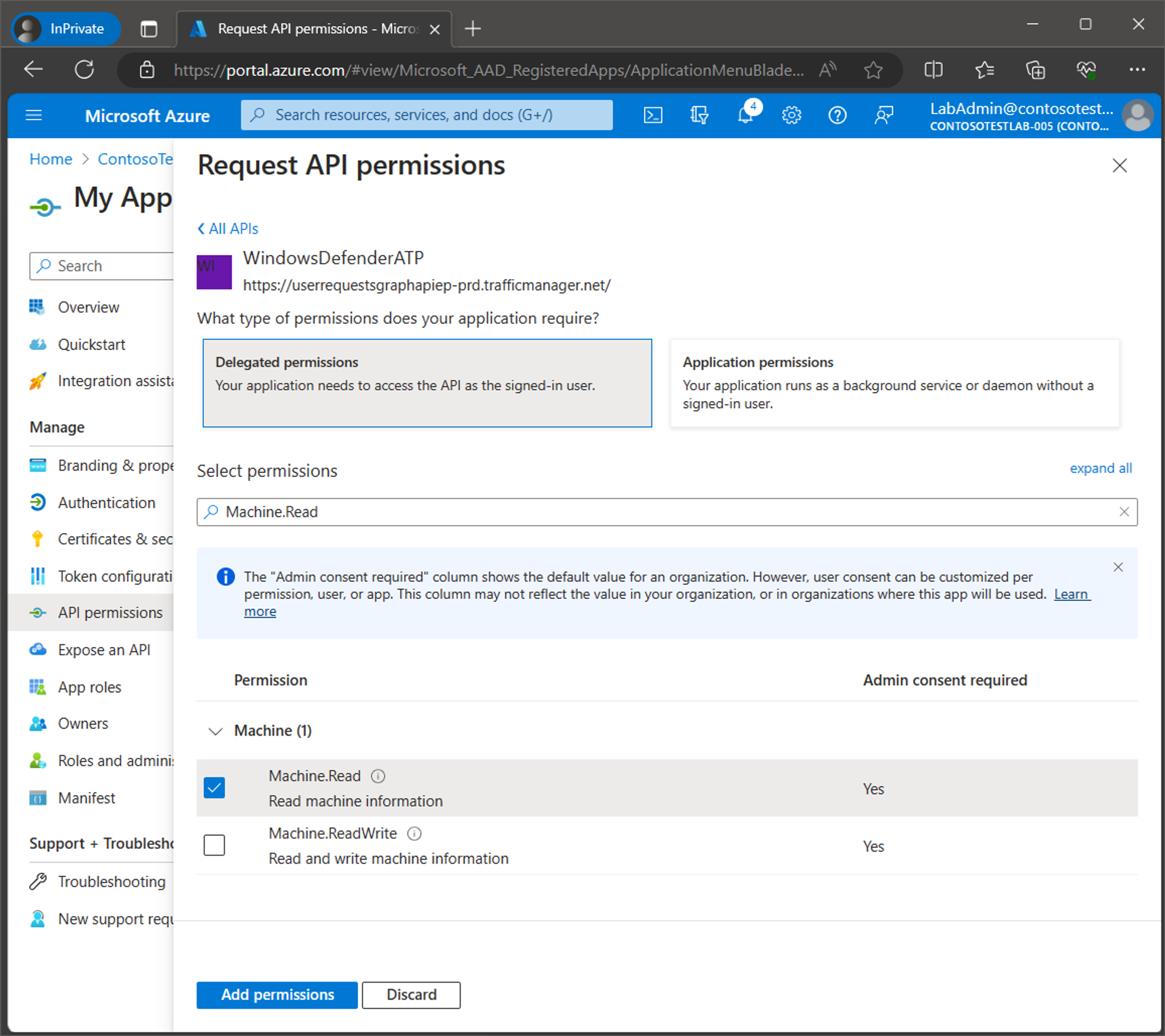 Connecting MPA Tools to Azure Tenant screenshot 44