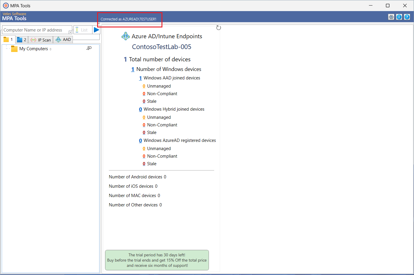 Connecting MPA Tools to Azure Tenant screenshot 9