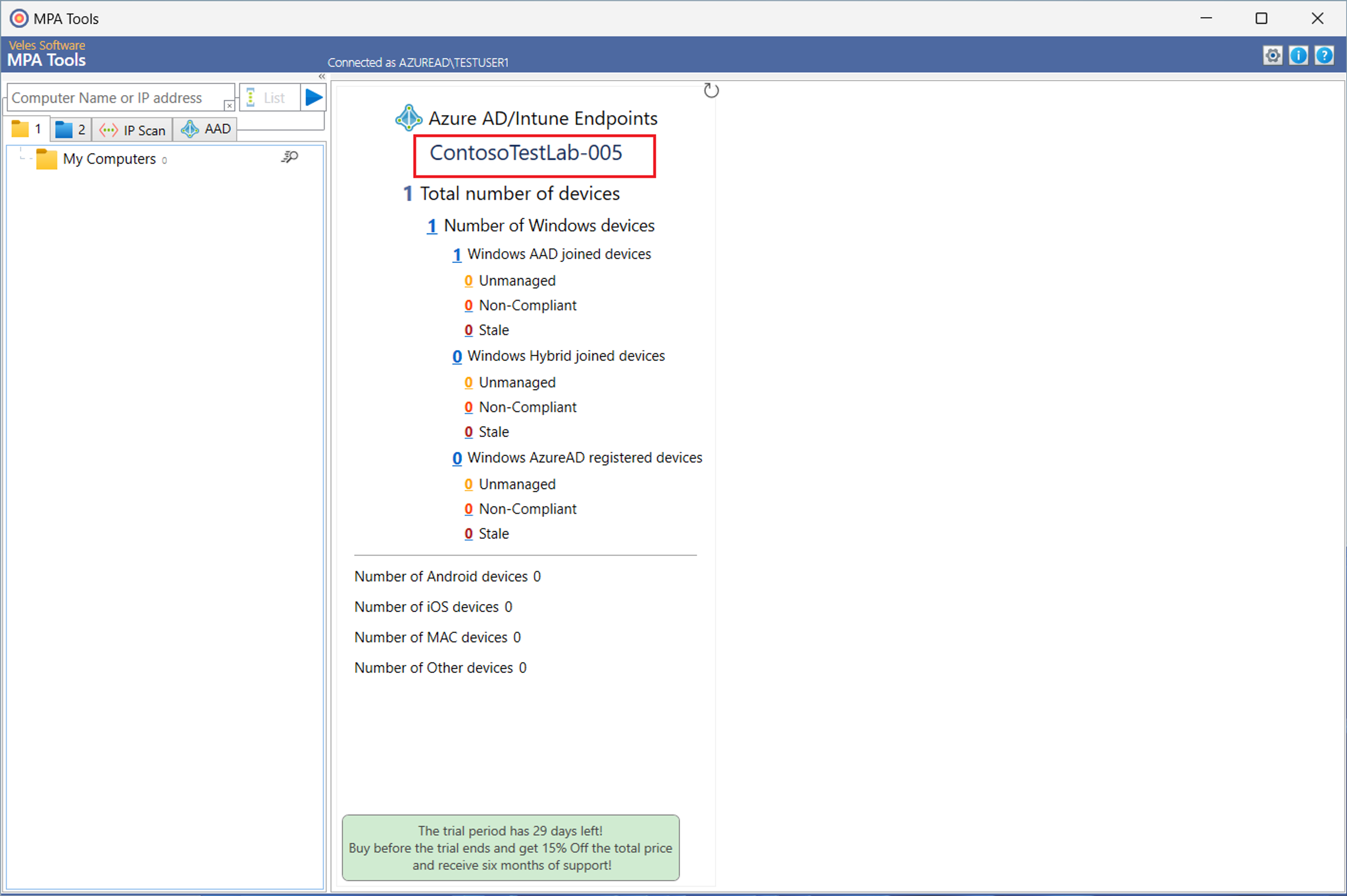 Connecting MPA Tools to Azure Tenant screenshot 61