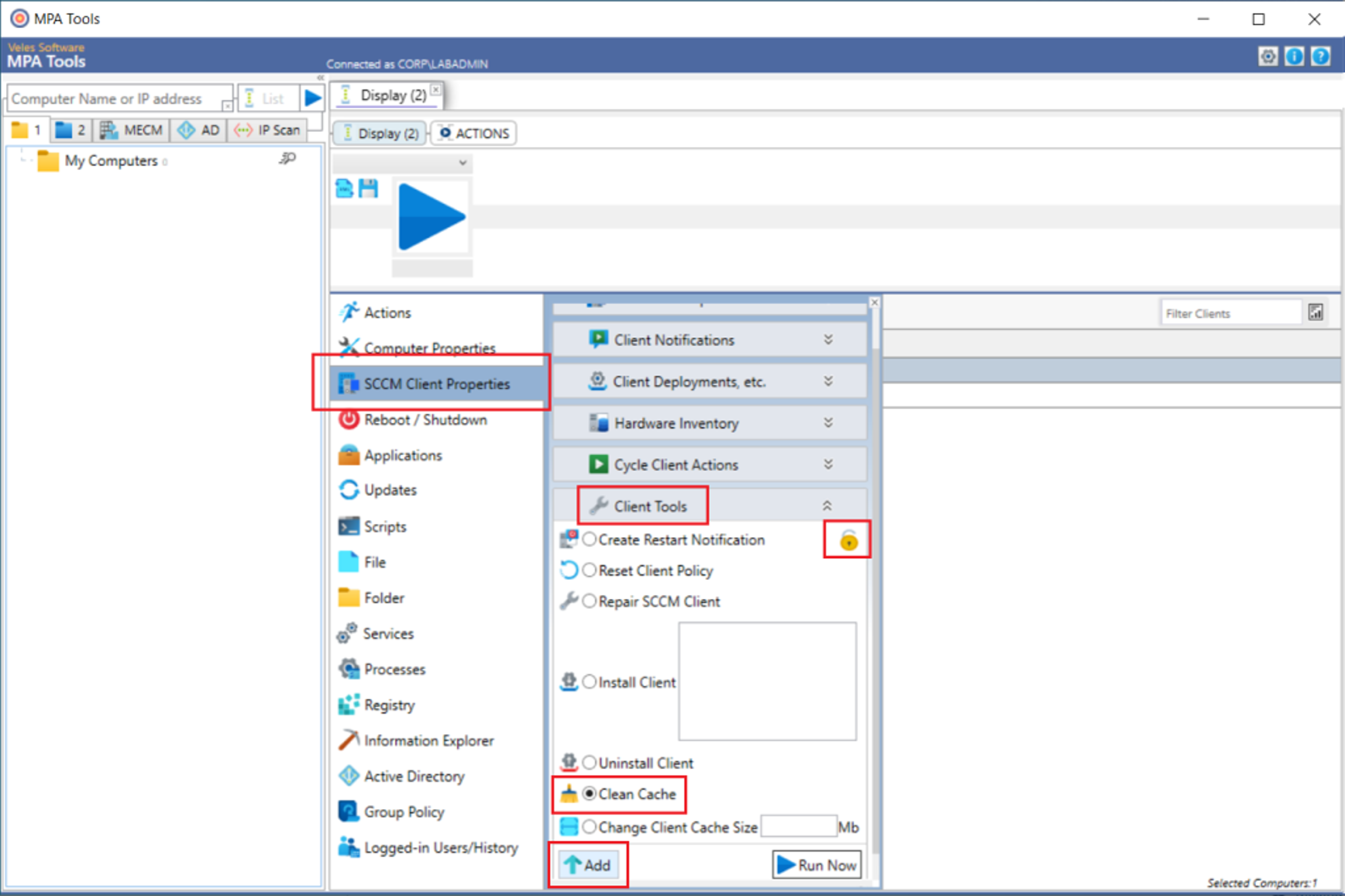 SCCM Clear Client Cache screenshot 14