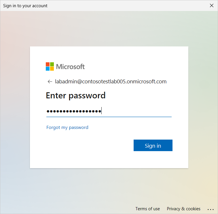 Connecting MPA Tools to Azure Tenant screenshot 57