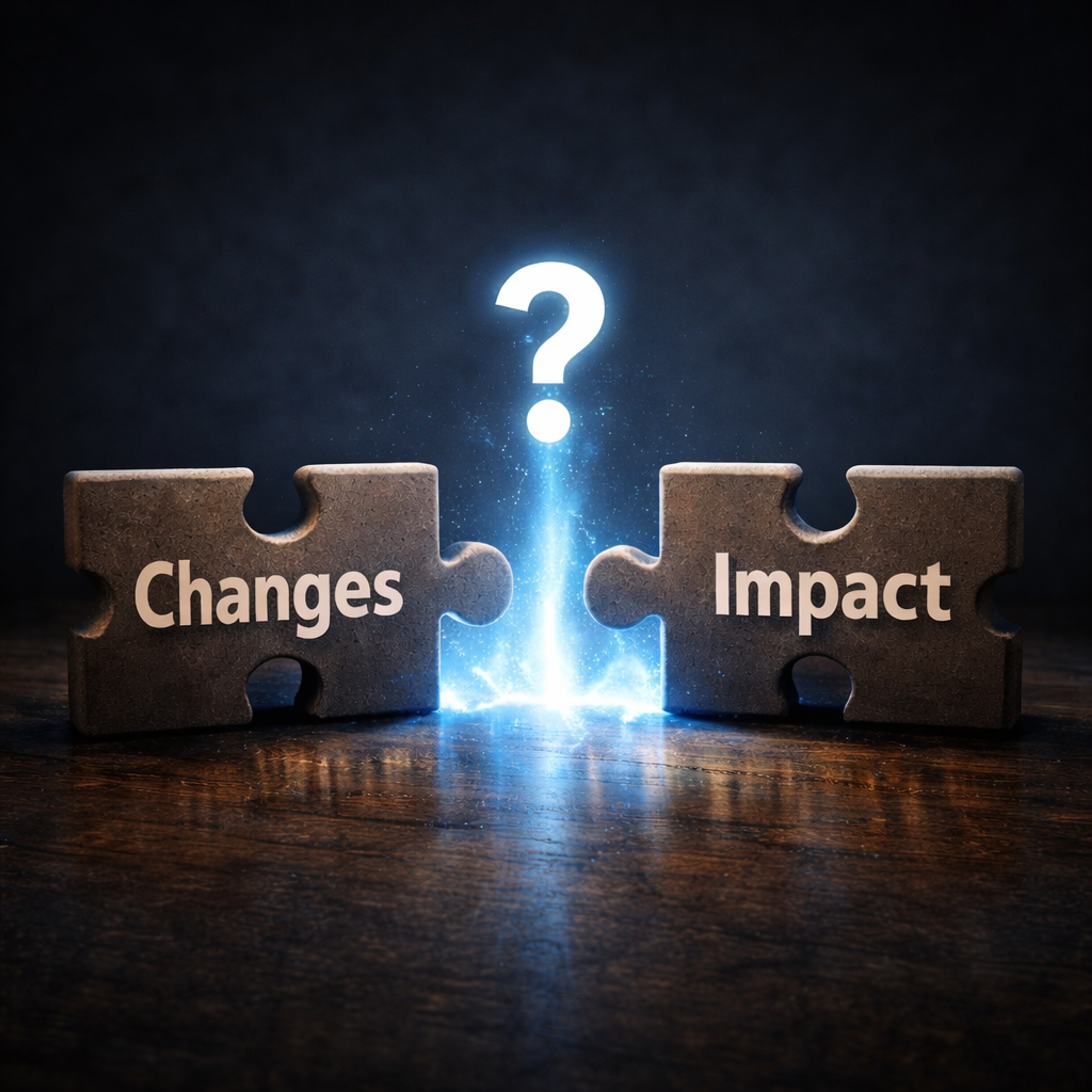 Correlating change and impact