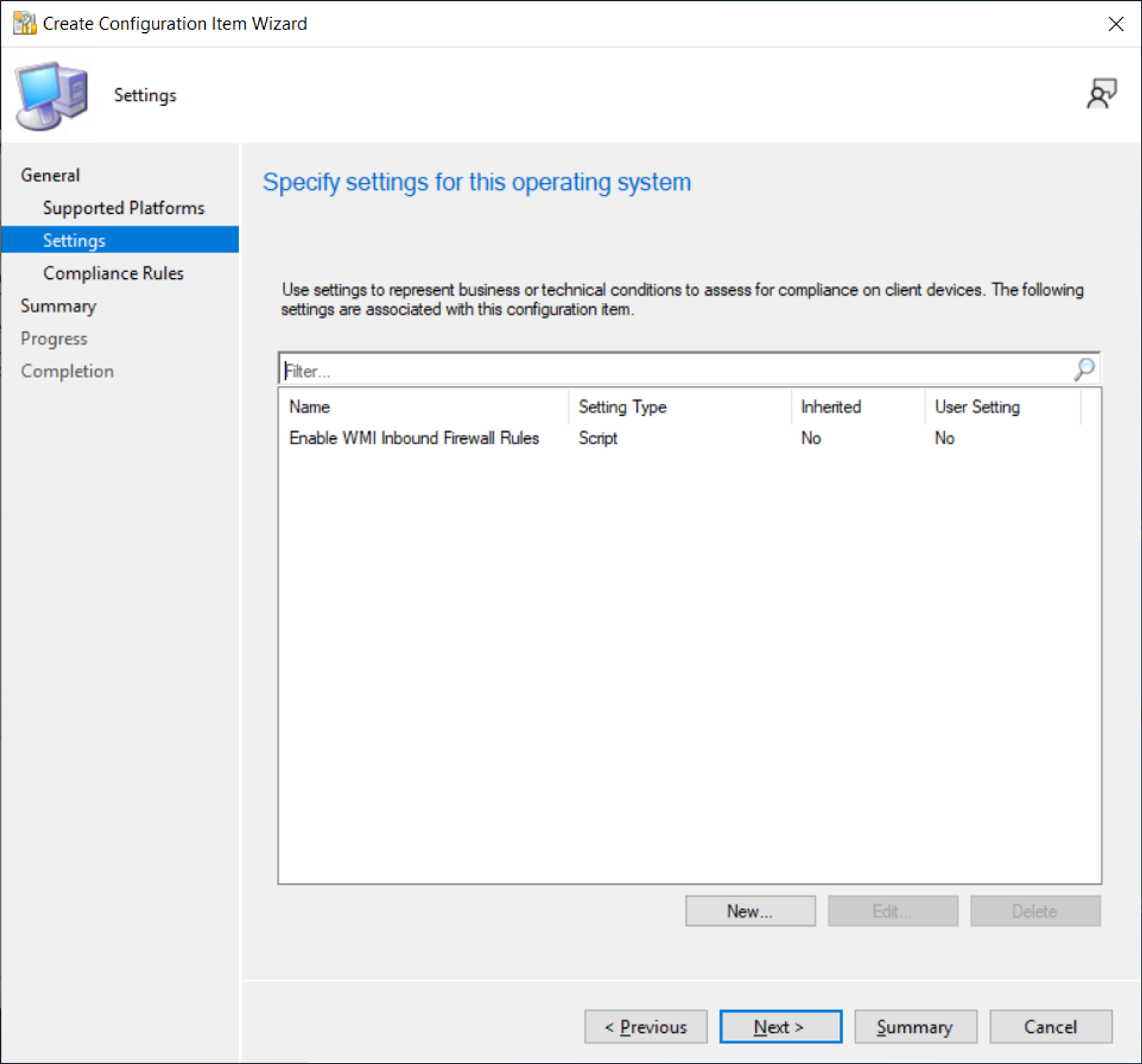 Deploy a SCCM Configuration Baseline screenshot 13