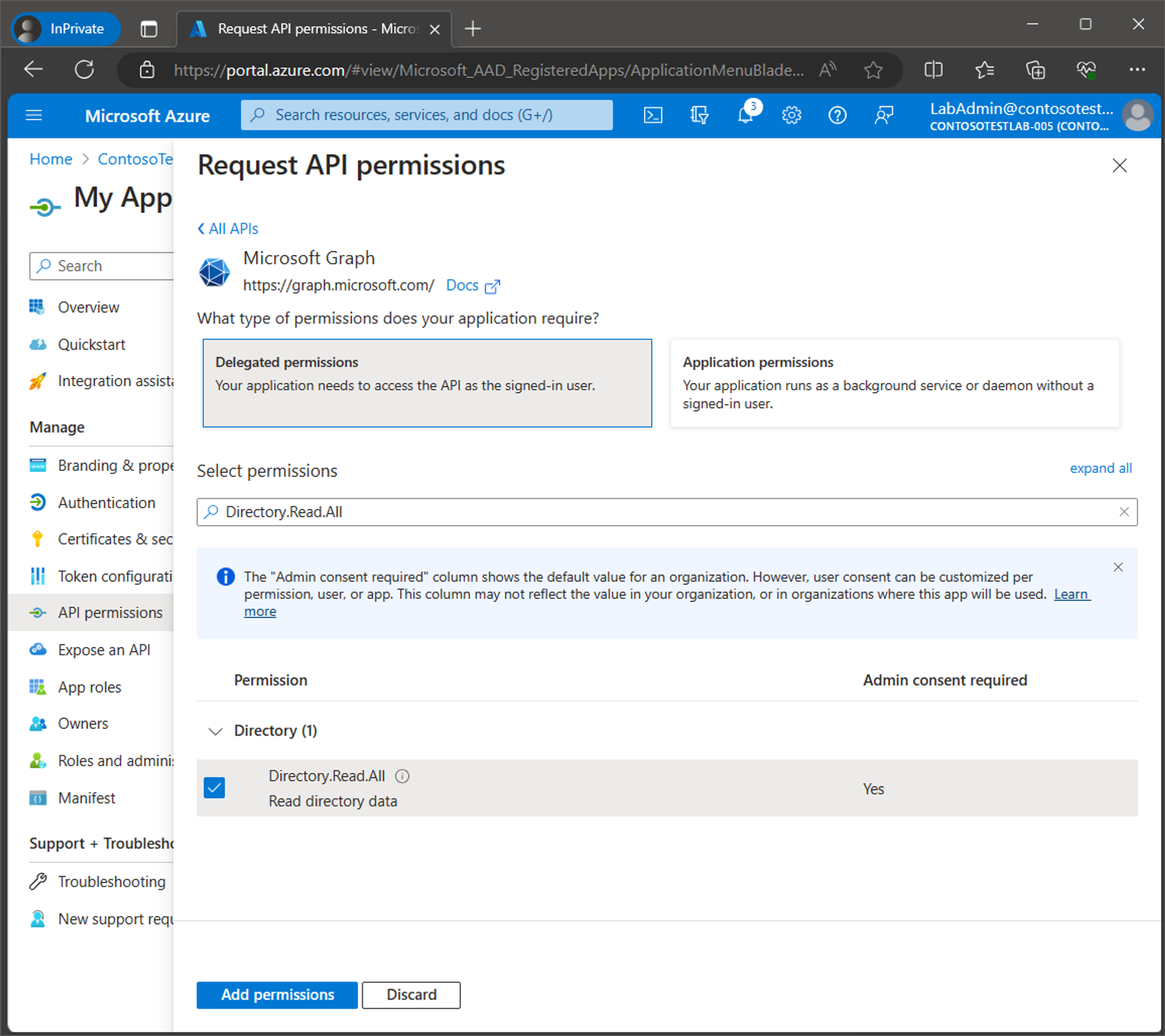 Connecting MPA Tools to Azure Tenant screenshot 35