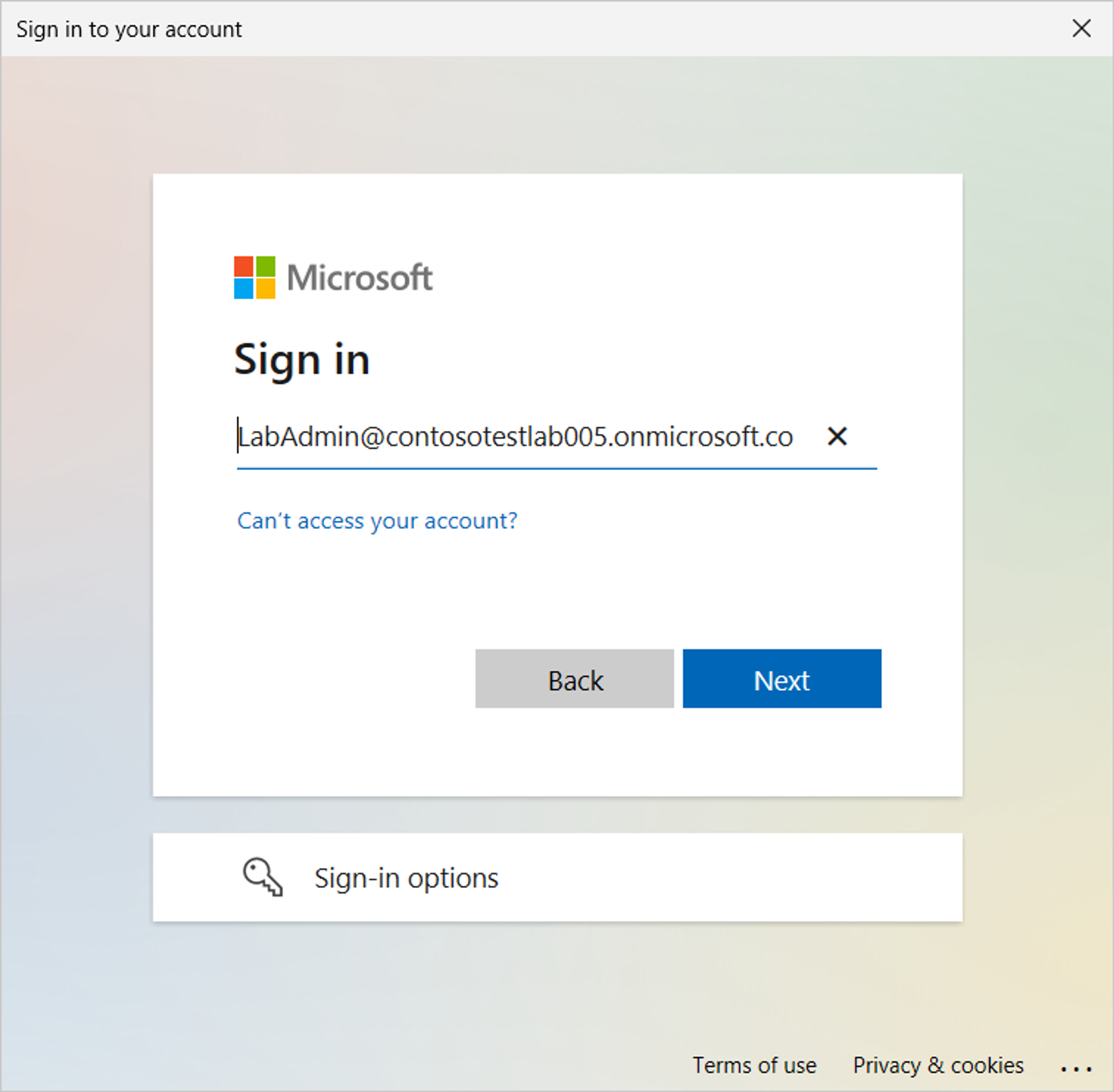 Connecting MPA Tools to Azure Tenant screenshot 56