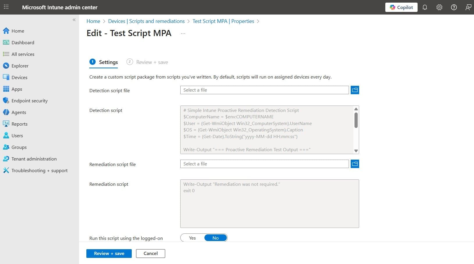 Intune Remote Script Output How to View Intune Proactive Remediation Output