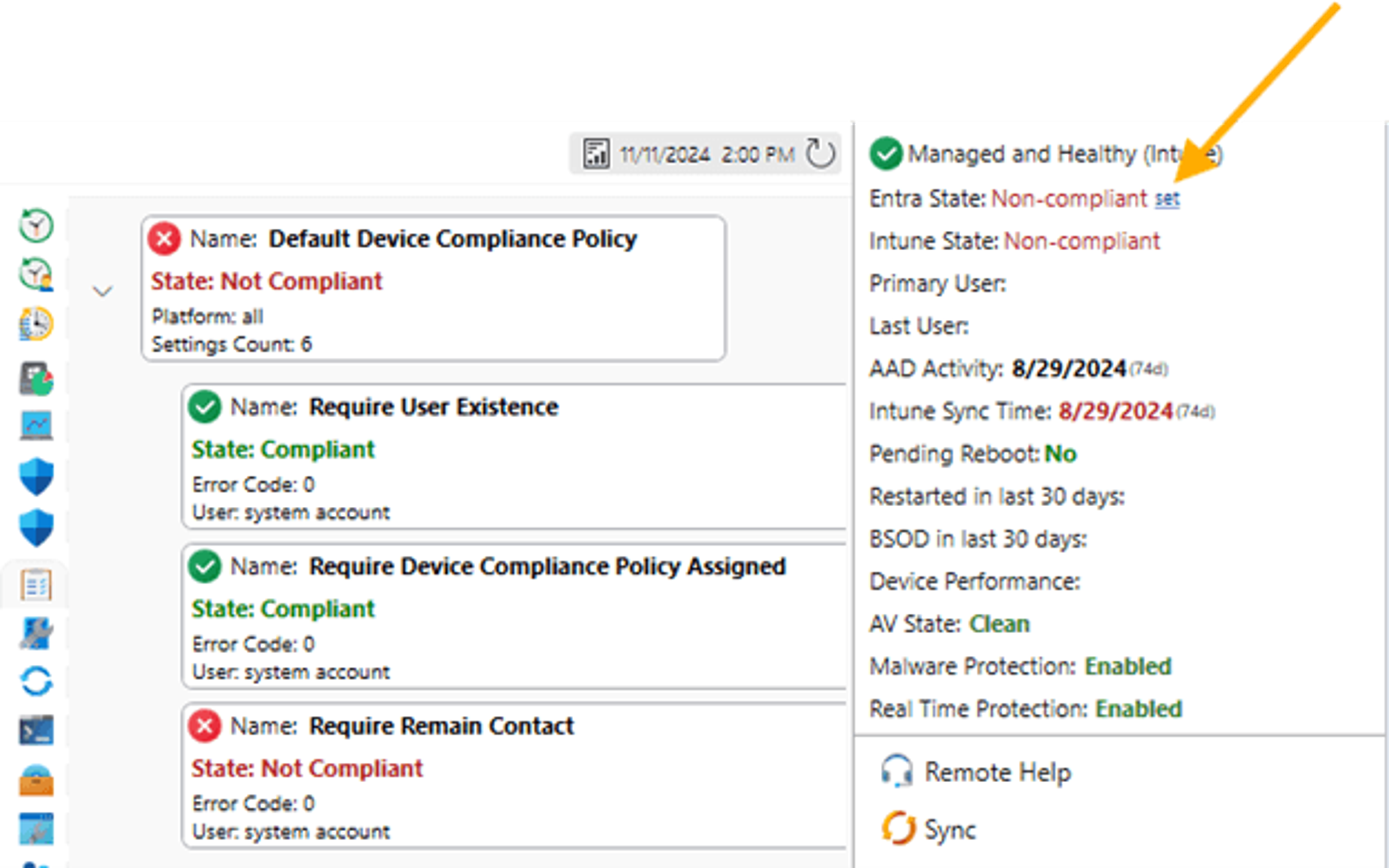 how-to Enforce Device Compliance Manually in Intune