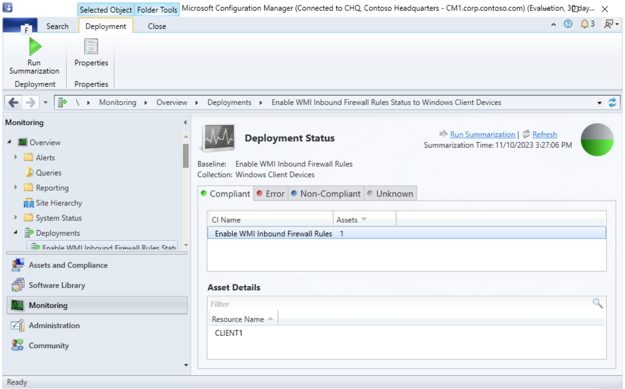 Deploy a SCCM Configuration Baseline screenshot 31
