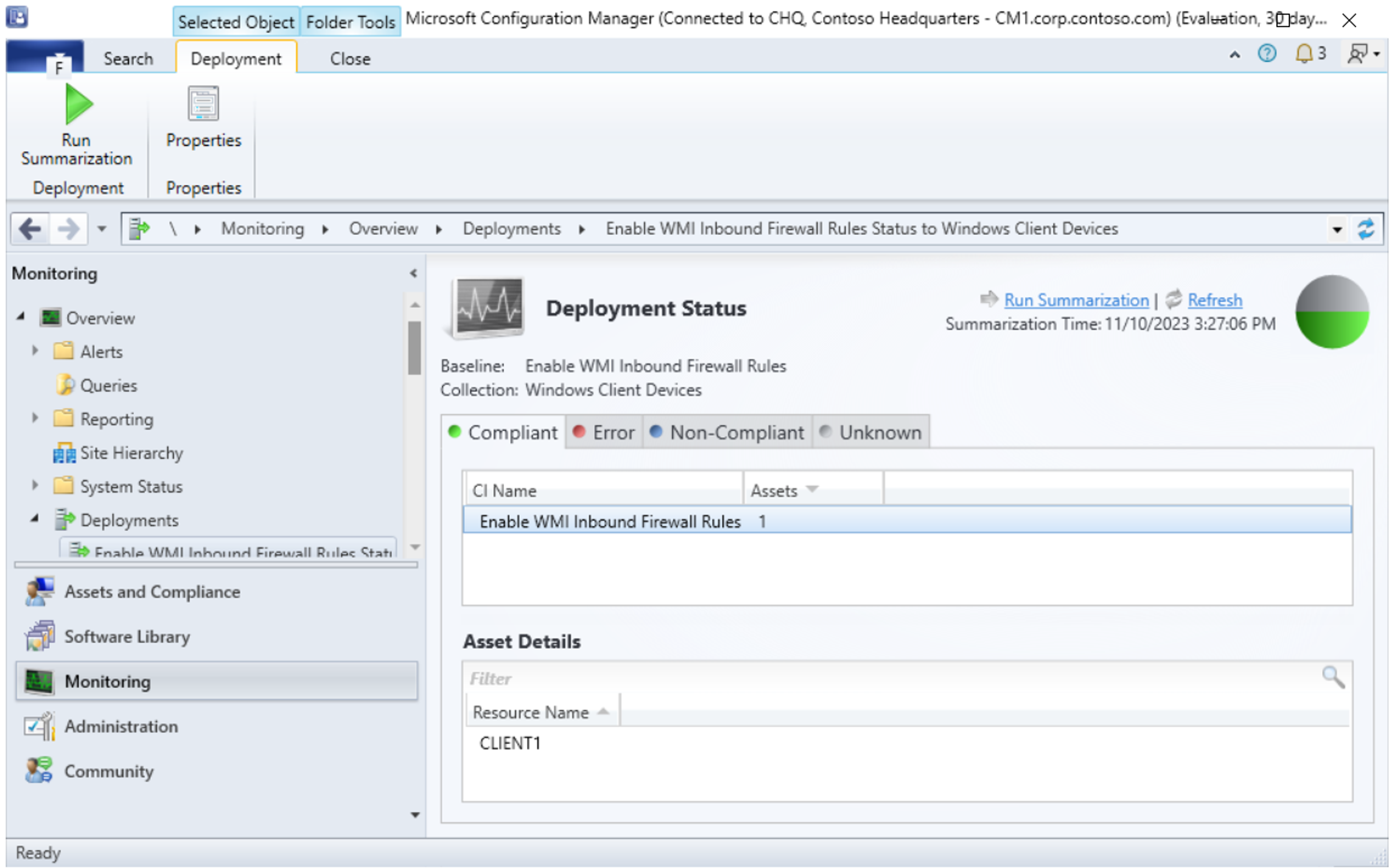 Deploy a SCCM Configuration Baseline screenshot 31