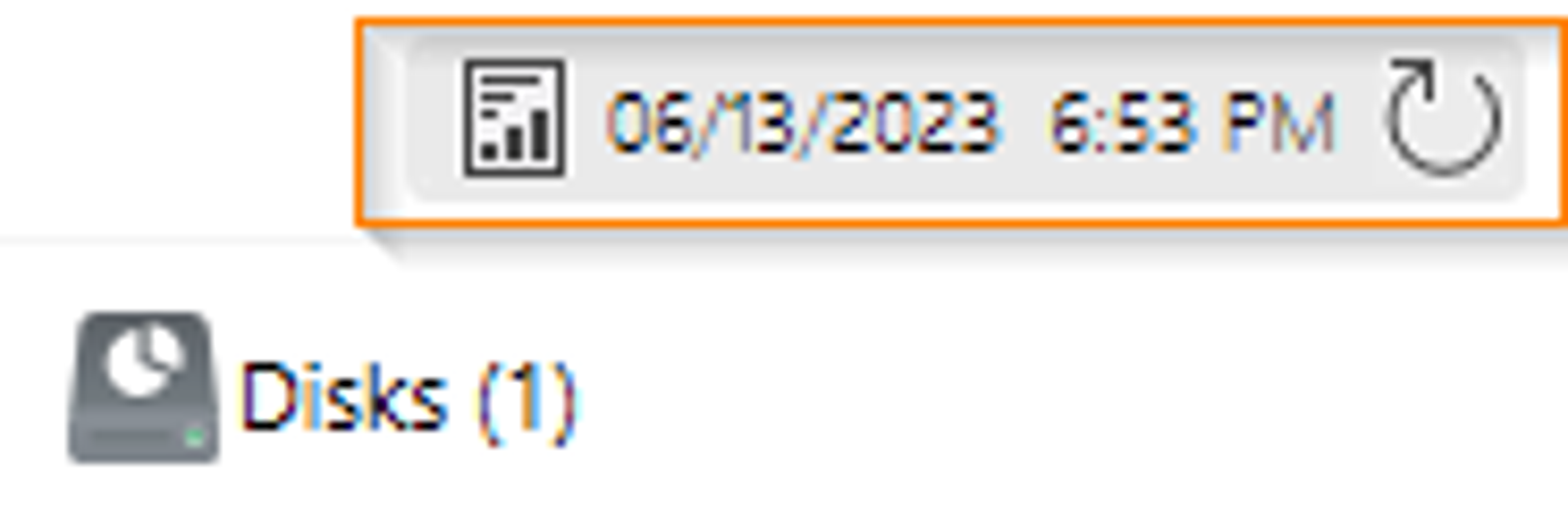 Computer Properties Last Refresh Time
