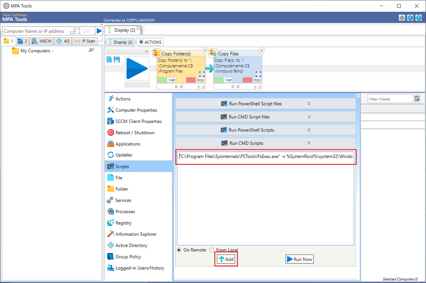 Deploy Kiosk mode and Autologon with MPA Tools screenshot 11