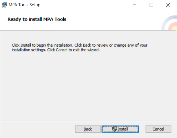 Install MPA Tools on Windows Server 2019 screenshot 4