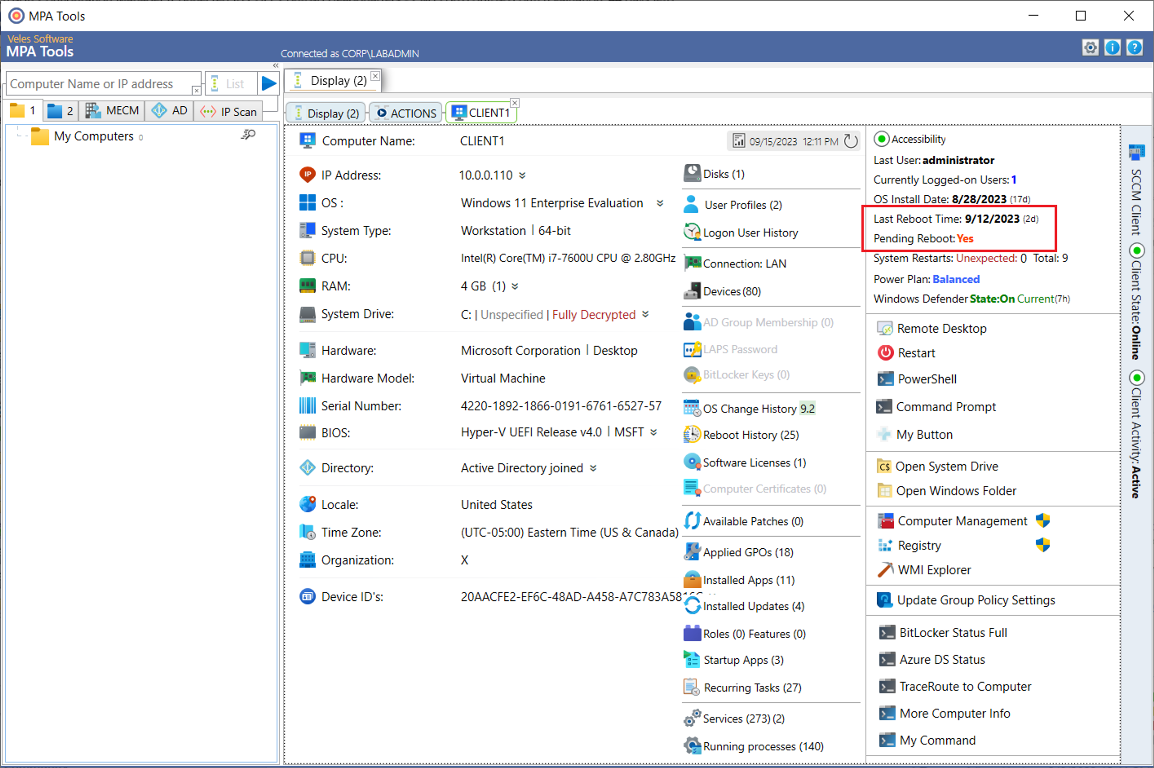 Windows Check Uptime screenshot 1