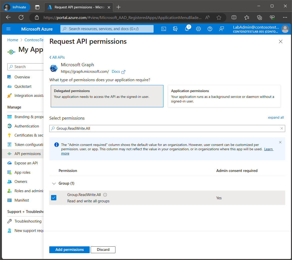 Connecting MPA Tools to Azure Tenant screenshot 34