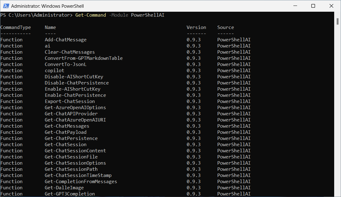 How to Use the PowerShell AI Module screenshot 13