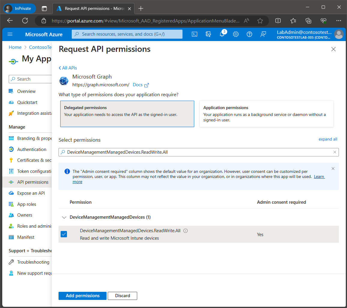 Connecting MPA Tools to Azure Tenant screenshot 31
