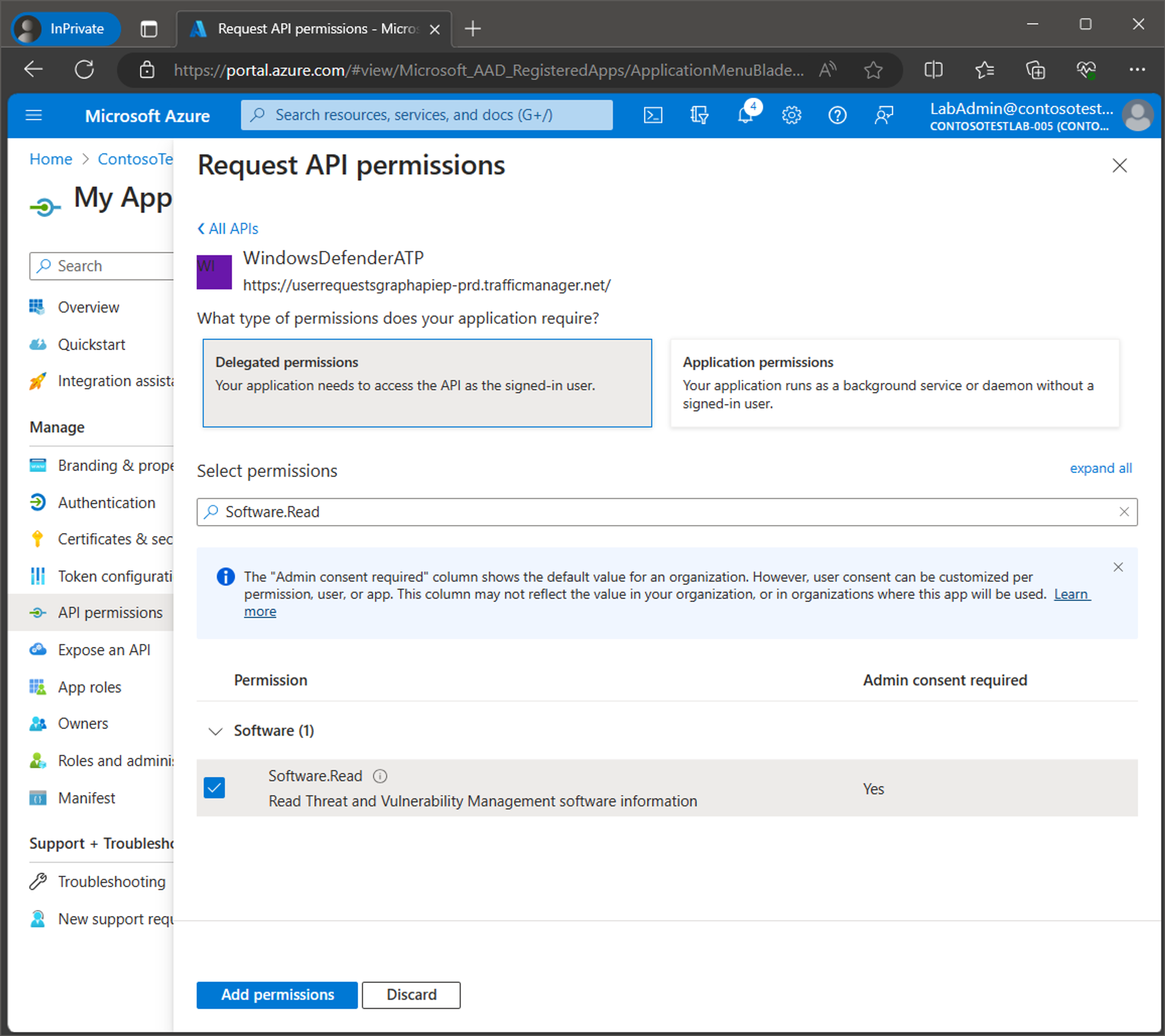 Connecting MPA Tools to Azure Tenant screenshot 42