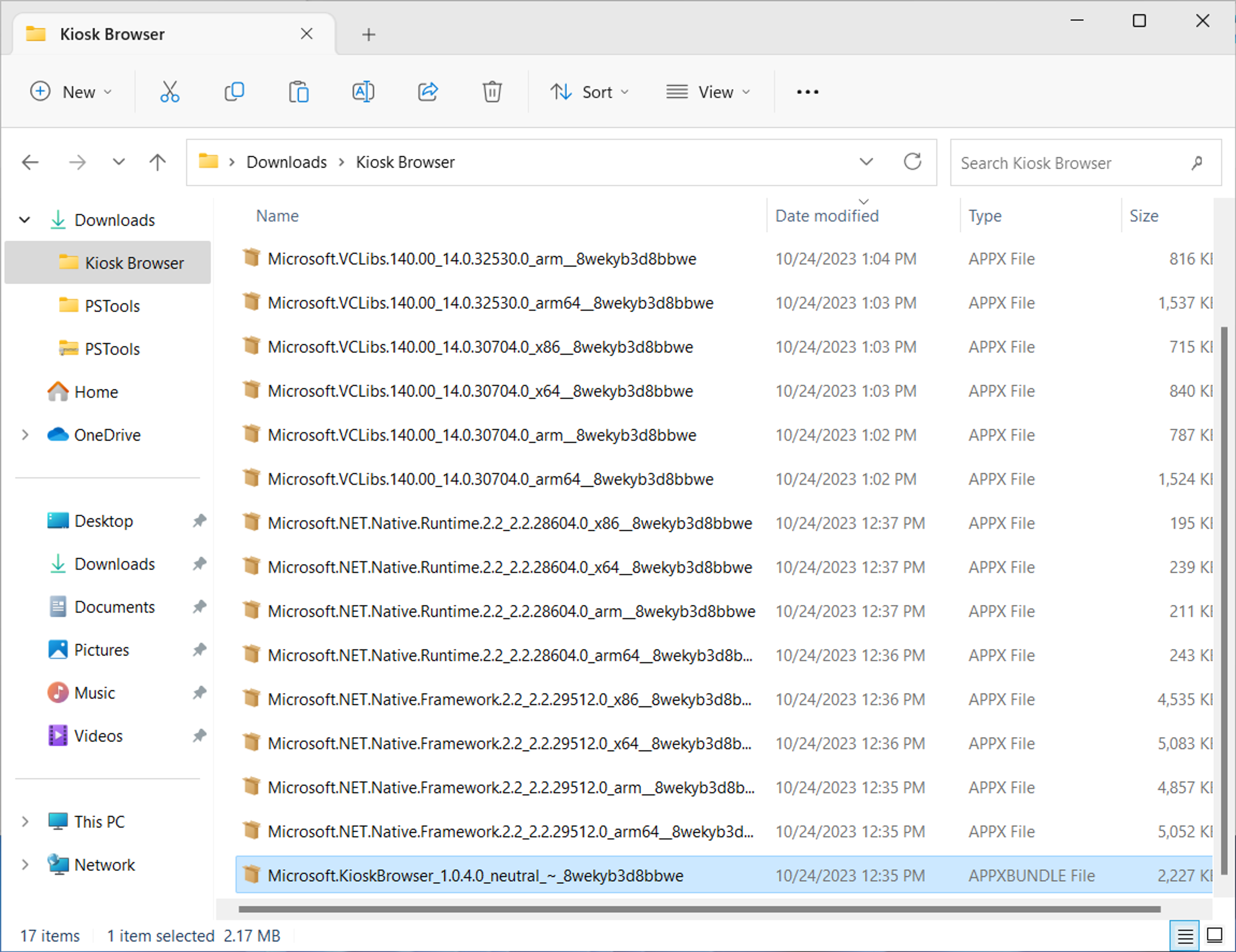Set up Windows Kiosk Mode with PowerShell screenshot 3