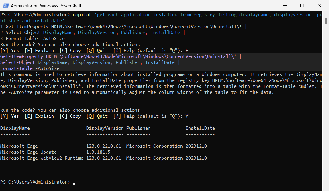 How to Use the PowerShell AI Module screenshot 32