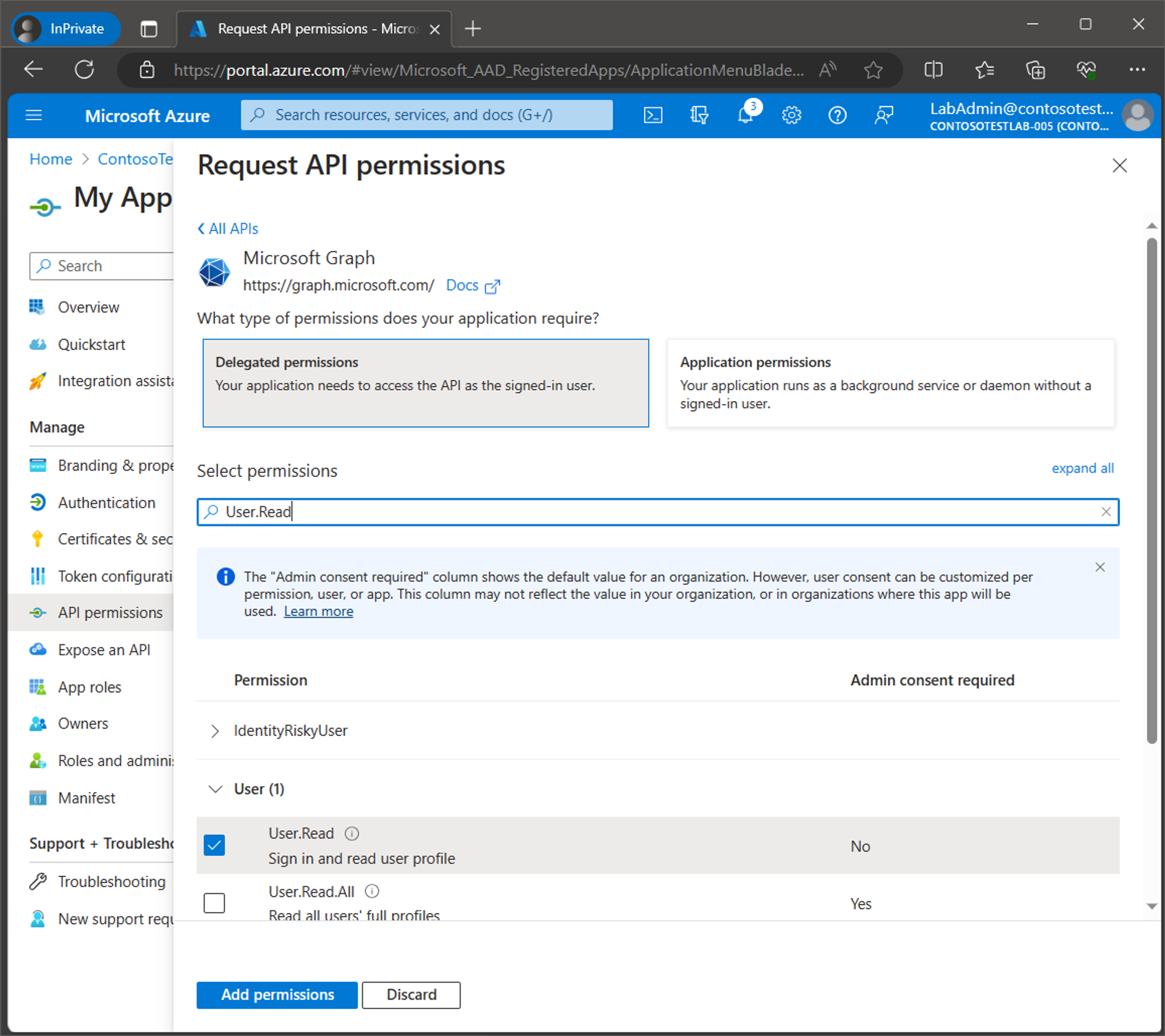 Connecting MPA Tools to Azure Tenant screenshot 33