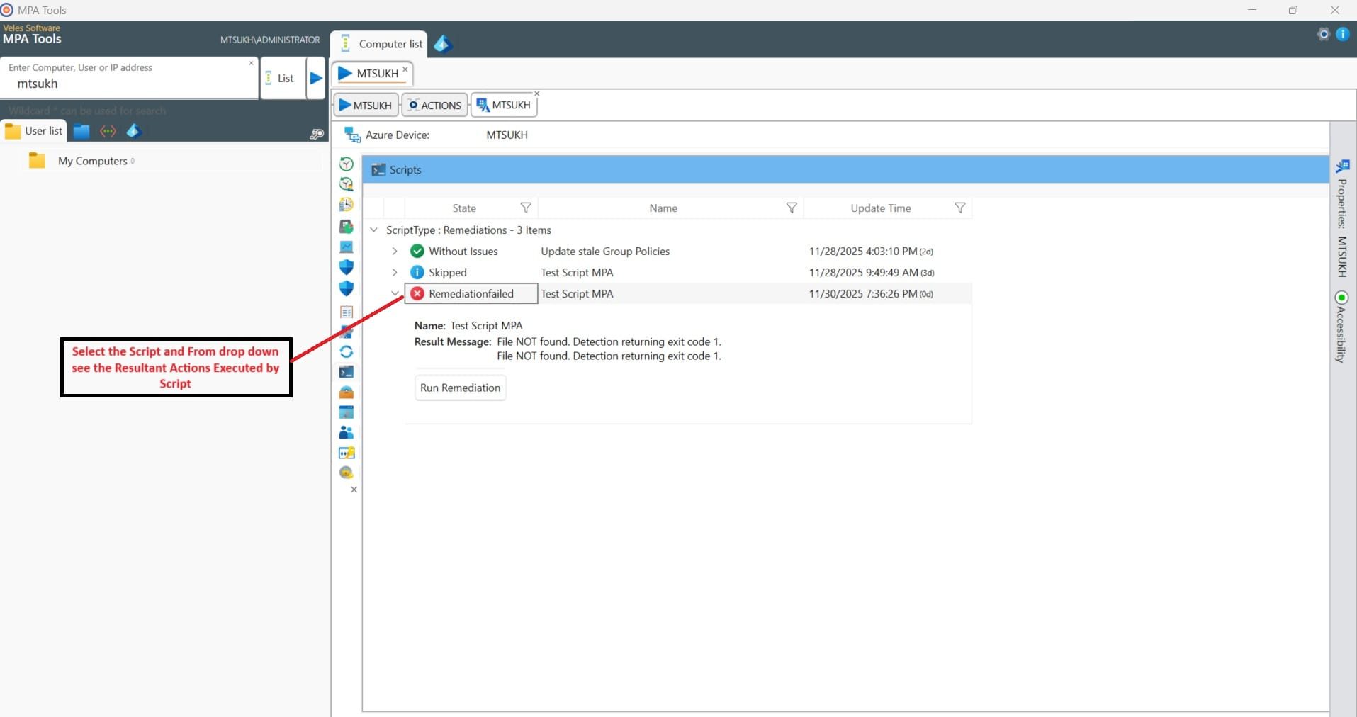 How to View Proactive Remediation Output in Intune (With Working Example) screenshot 5