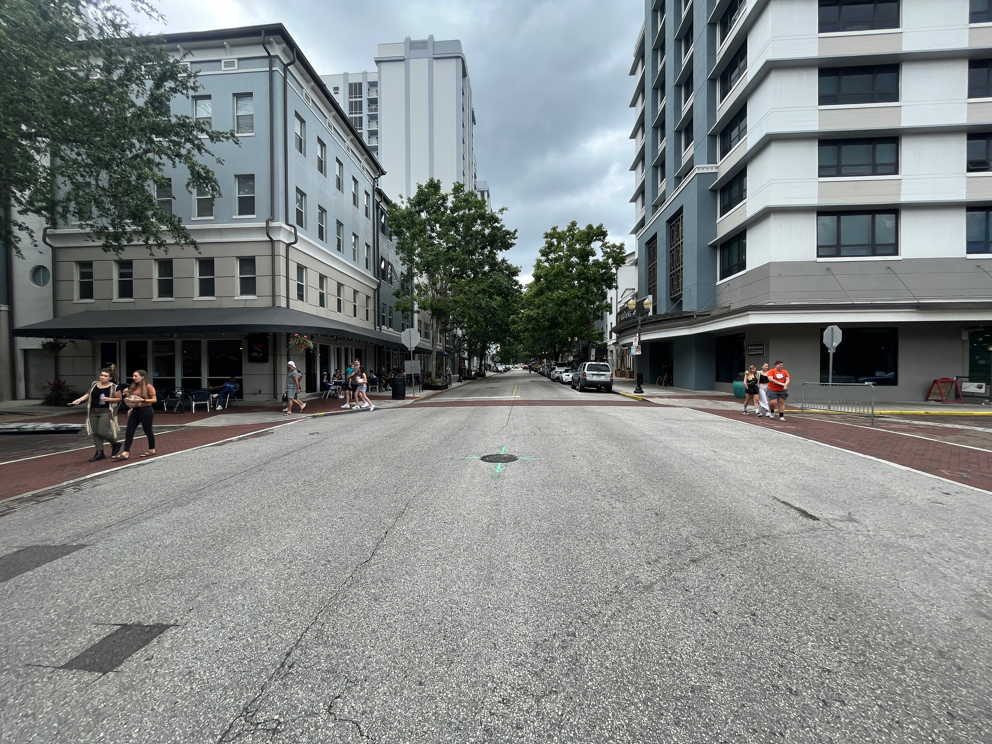 Central Boulevard in downtown Orlando, Florida