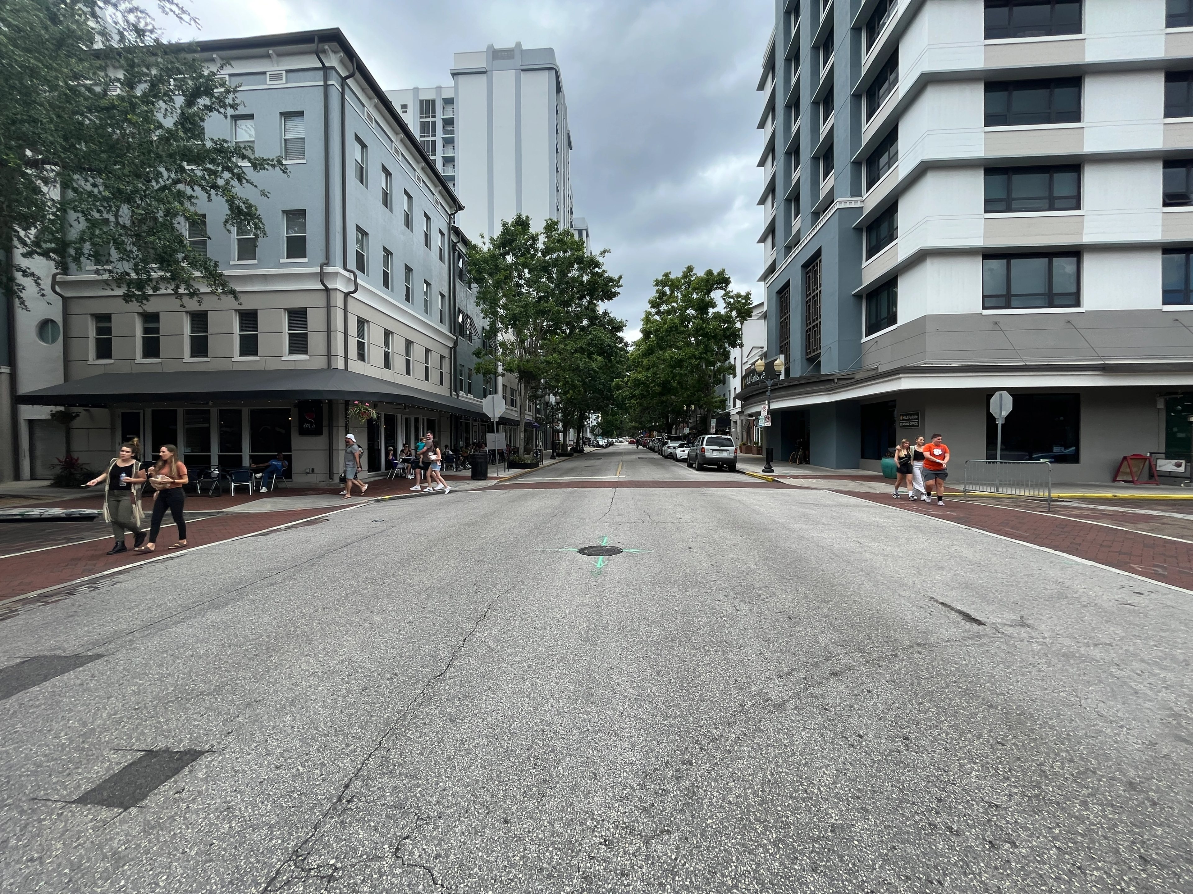 Central Boulevard in downtown Orlando, Florida