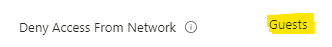 Intune Configurations Deny Access from Network