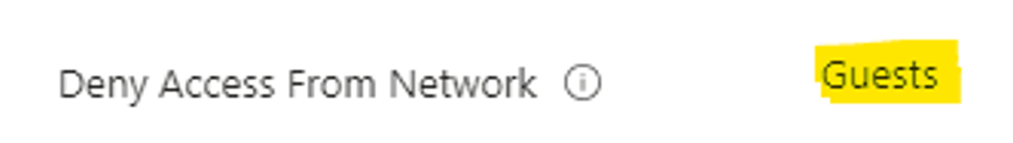 Intune Configurations Deny Access from Network