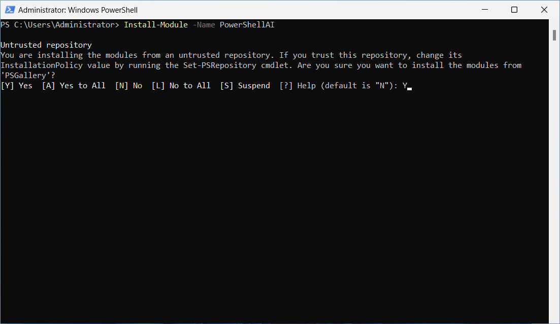 How to Use the PowerShell AI Module screenshot 11