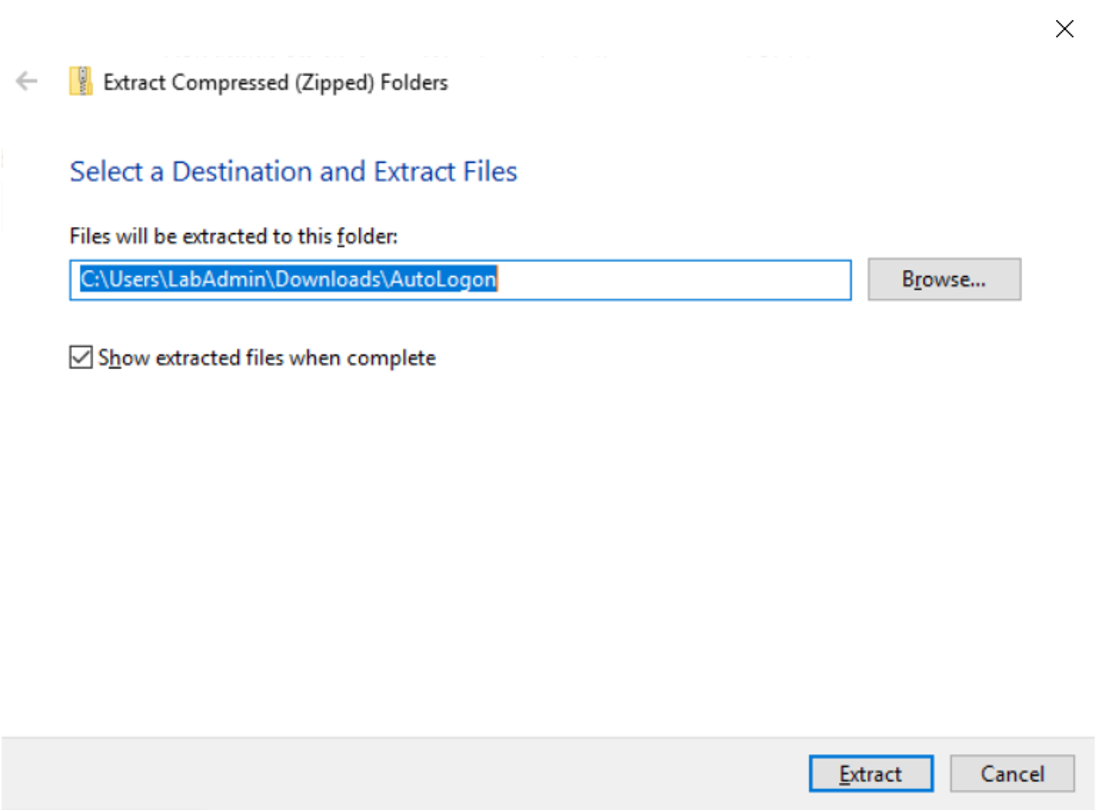 Set up Windows Kiosk Mode with the MDM Bridge screenshot 10
