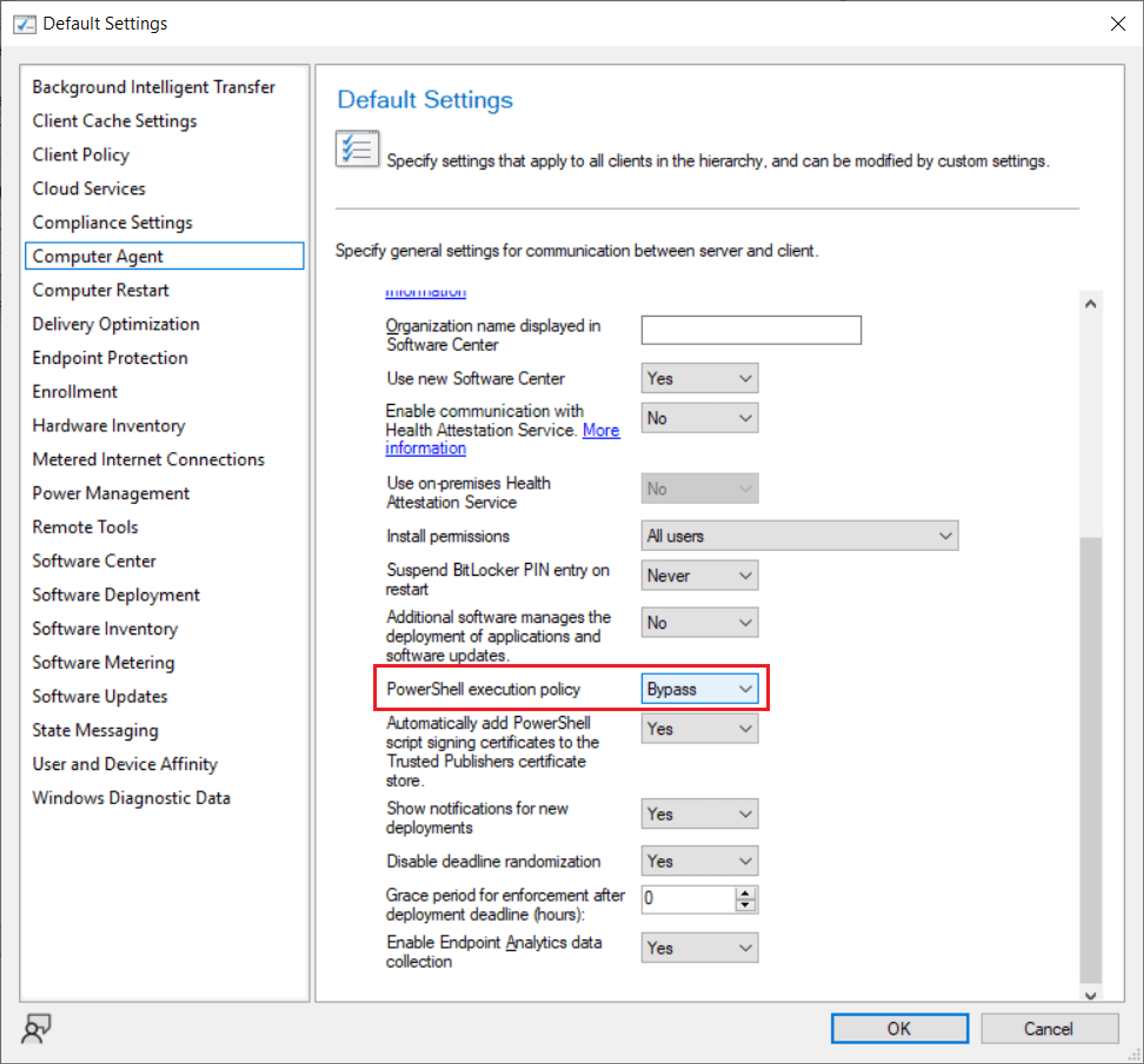 Deploy a SCCM Configuration Baseline screenshot 2