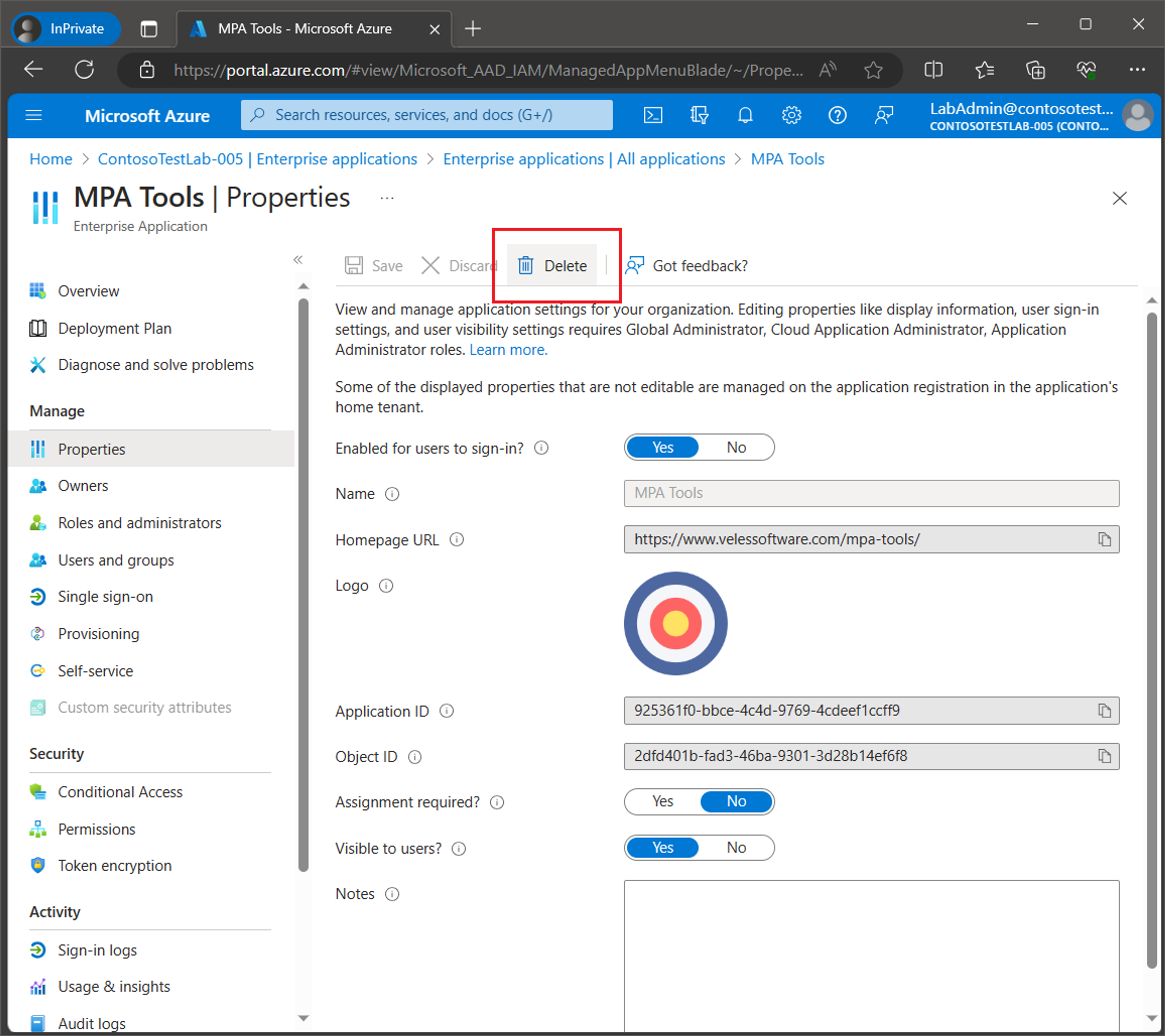 Connecting MPA Tools to Azure Tenant screenshot 14