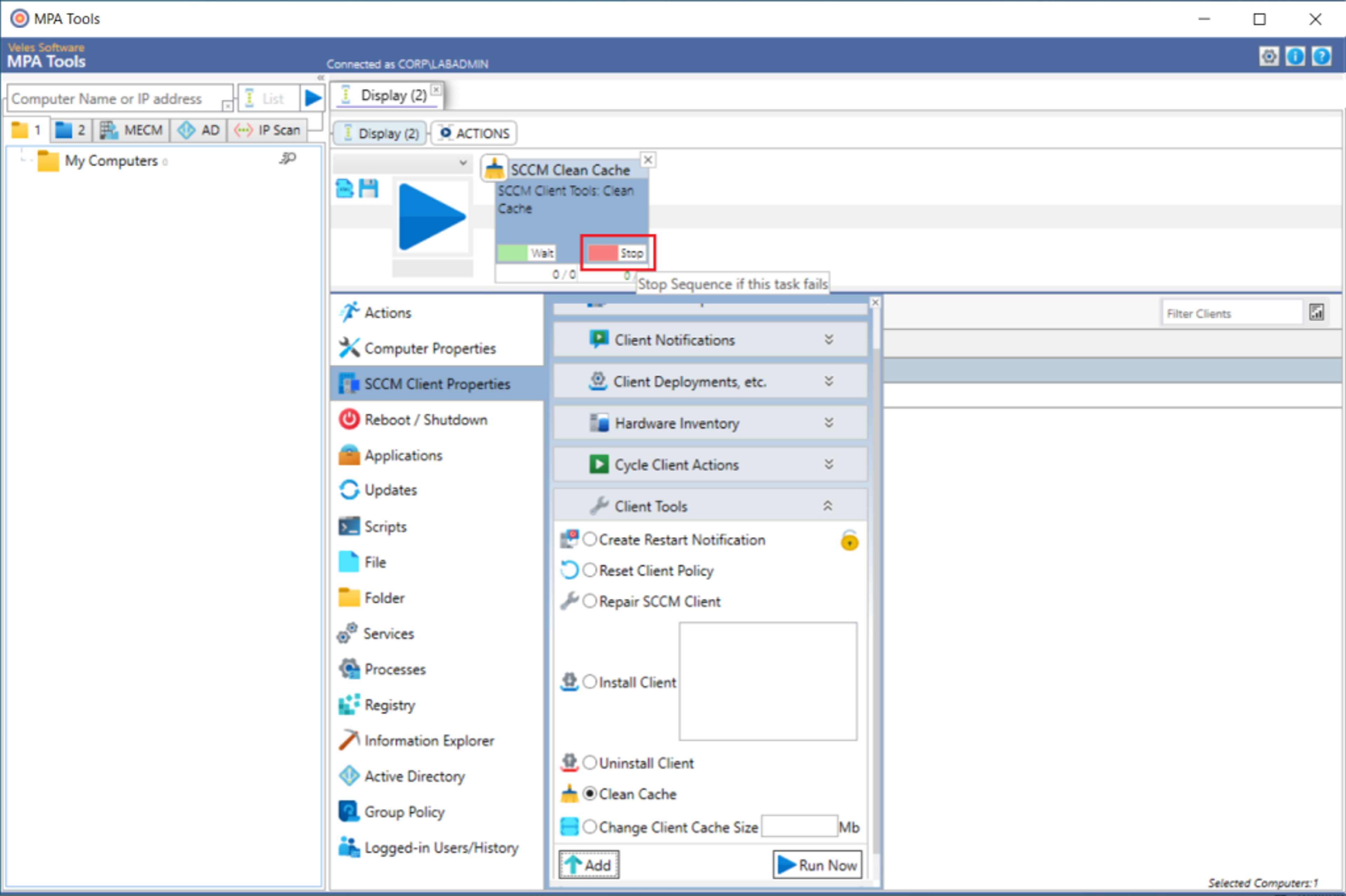 SCCM Clear Client Cache screenshot 16