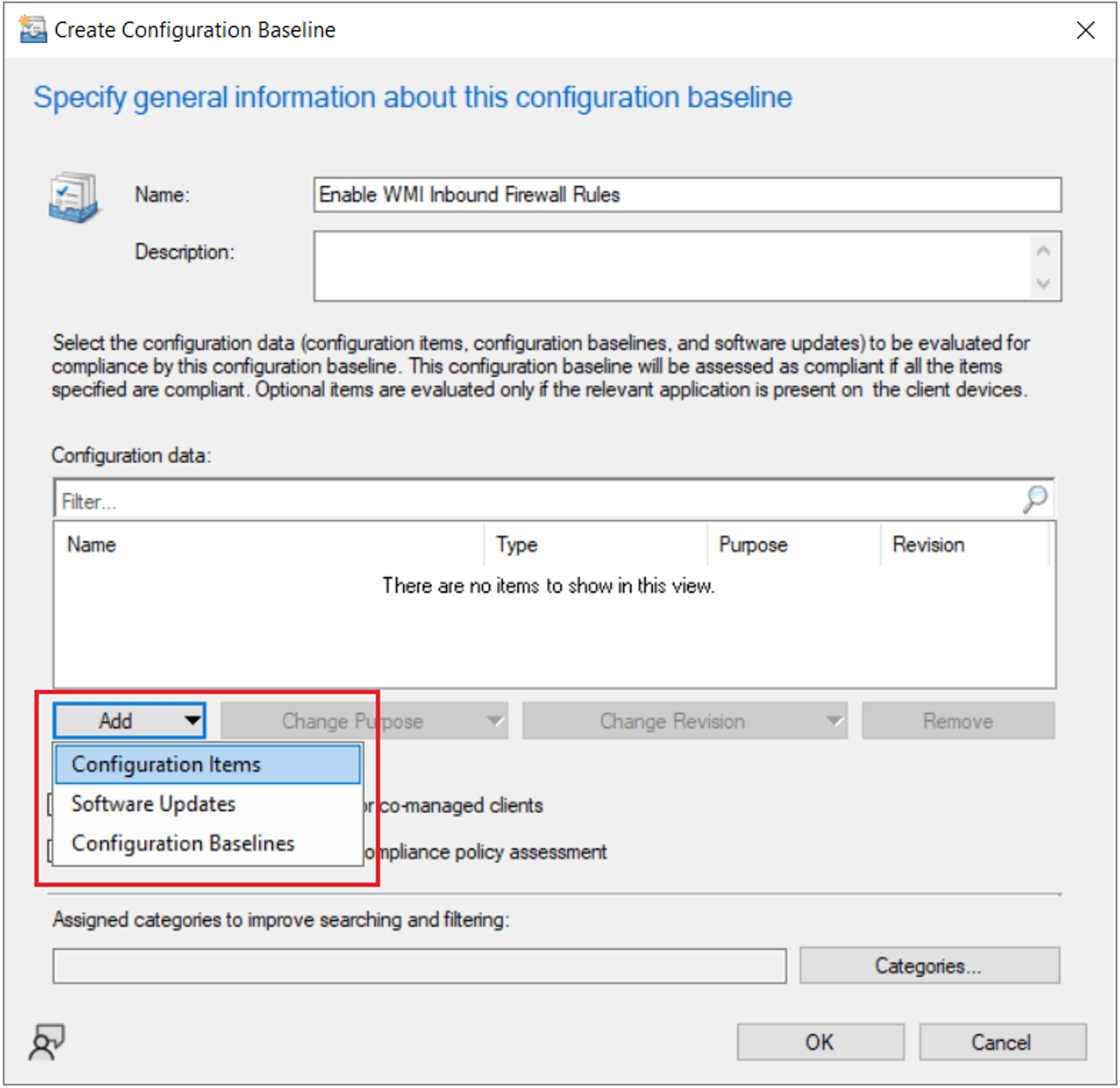 Deploy a SCCM Configuration Baseline screenshot 22