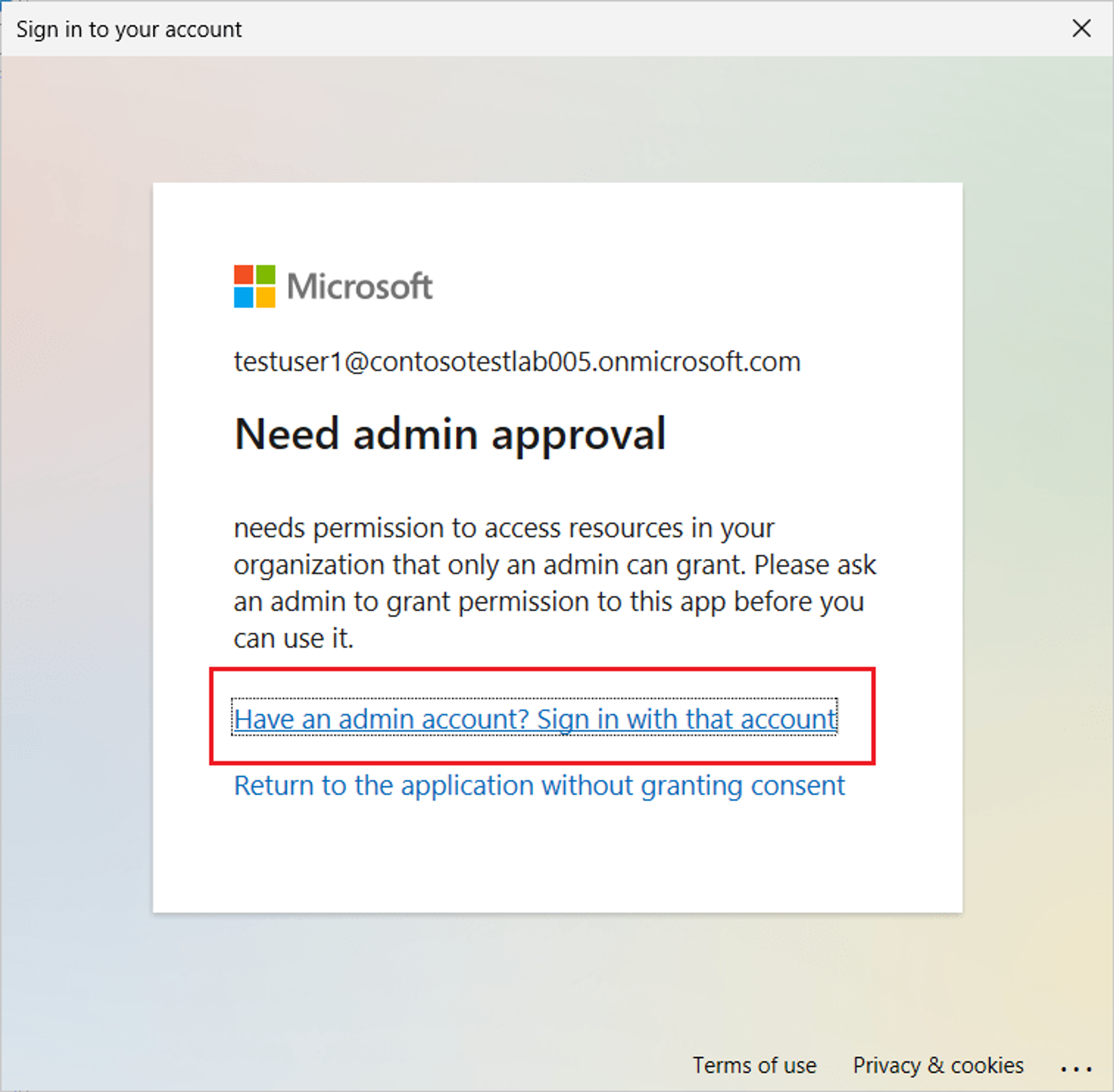 Connecting MPA Tools to Azure Tenant screenshot 54