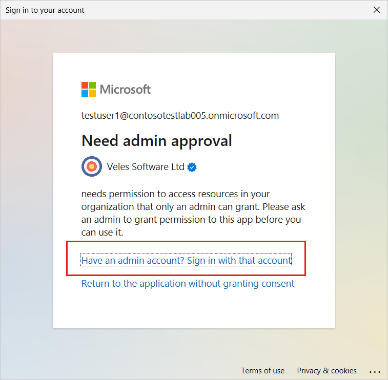 Connecting MPA Tools to Azure Tenant screenshot 2