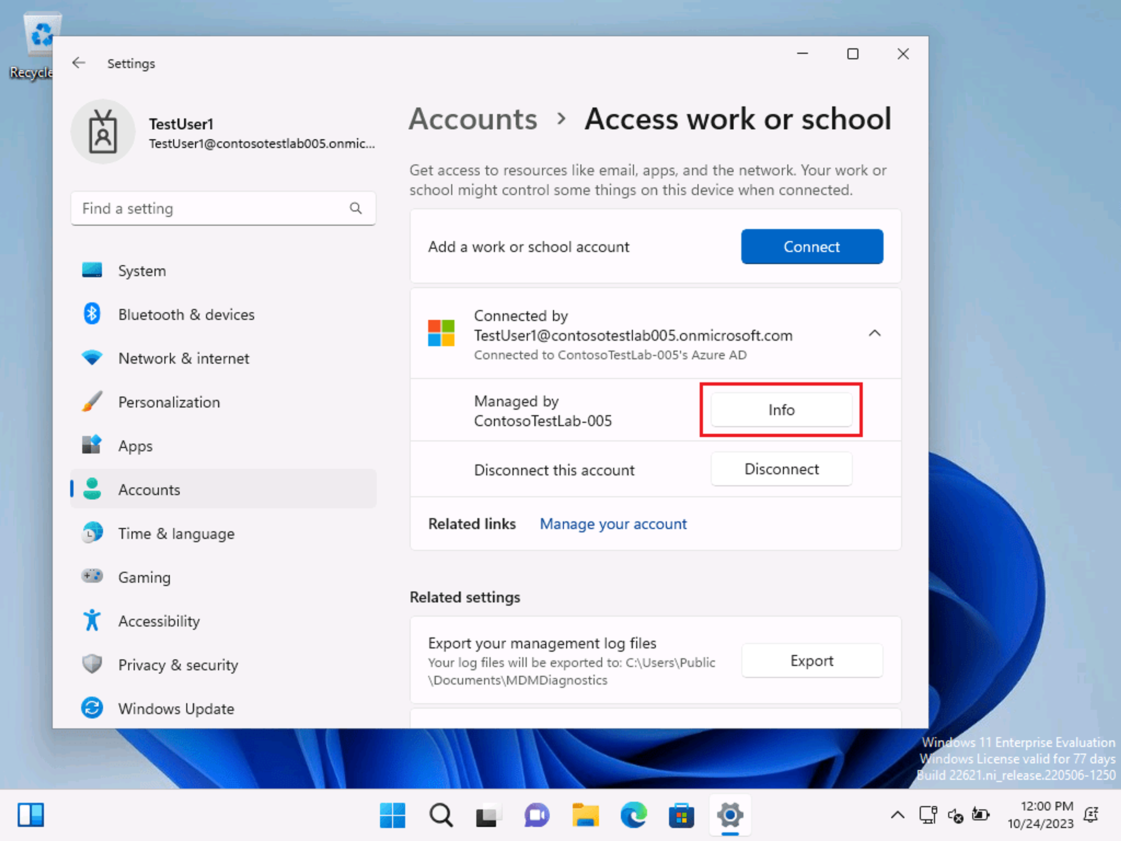 Deploy a remediation script using Intune screenshot 12