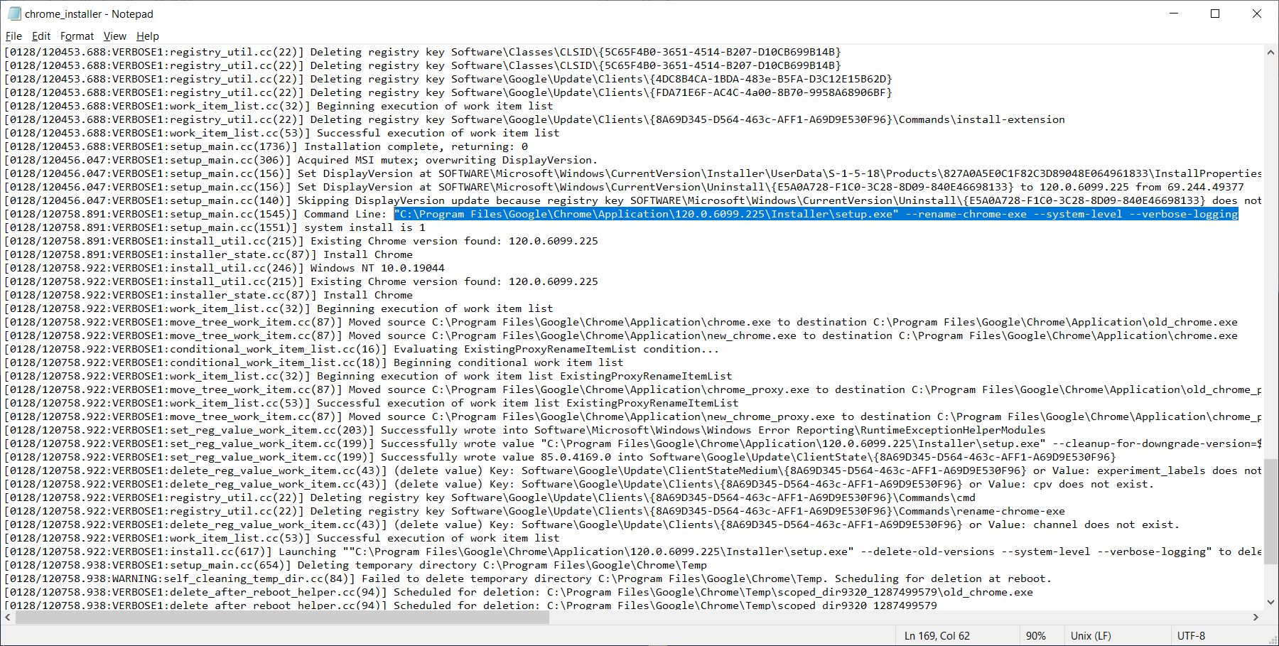 Improve your Google Chrome update success rates screenshot 15
