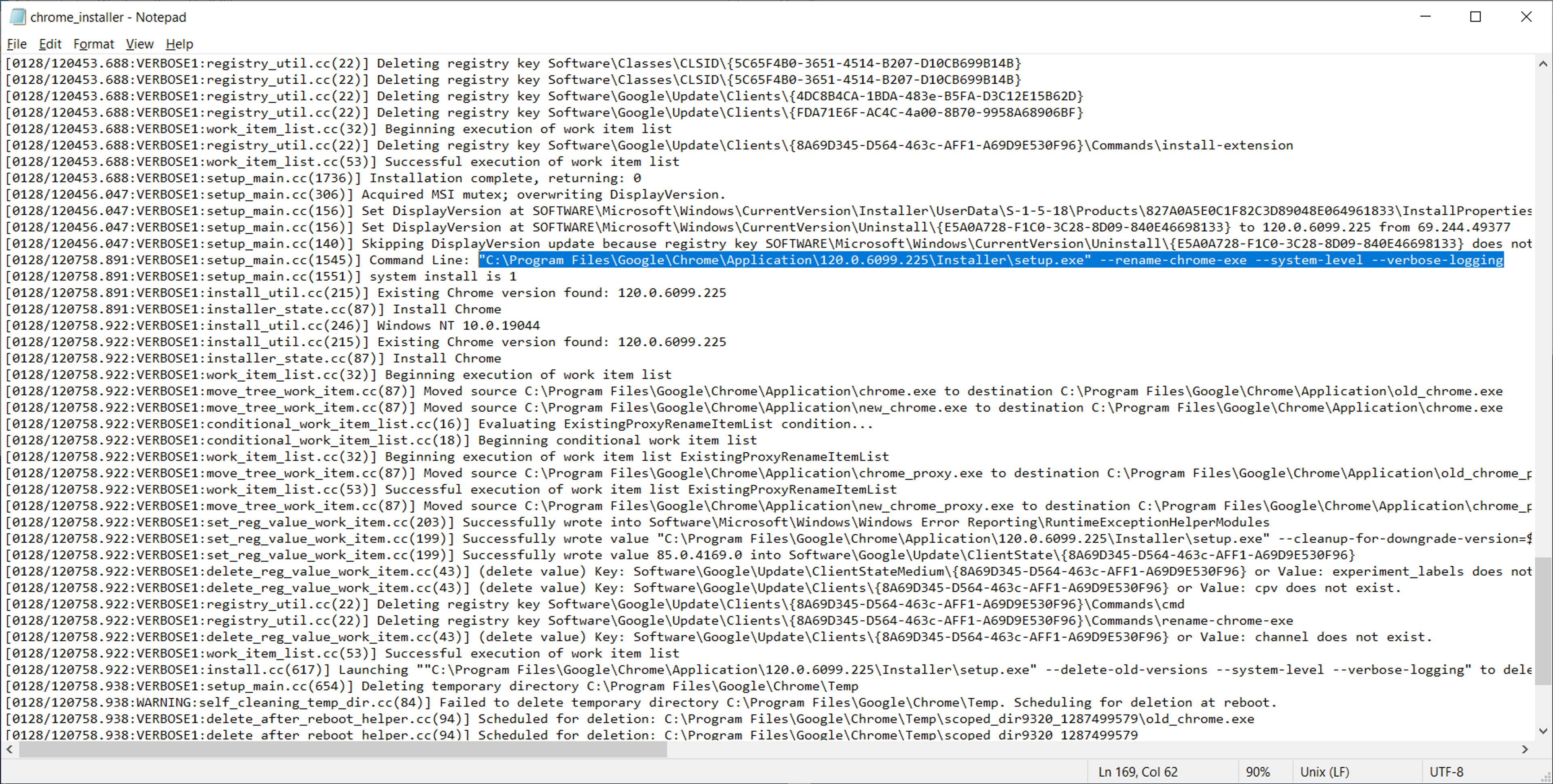 Improve your Google Chrome update success rates screenshot 15