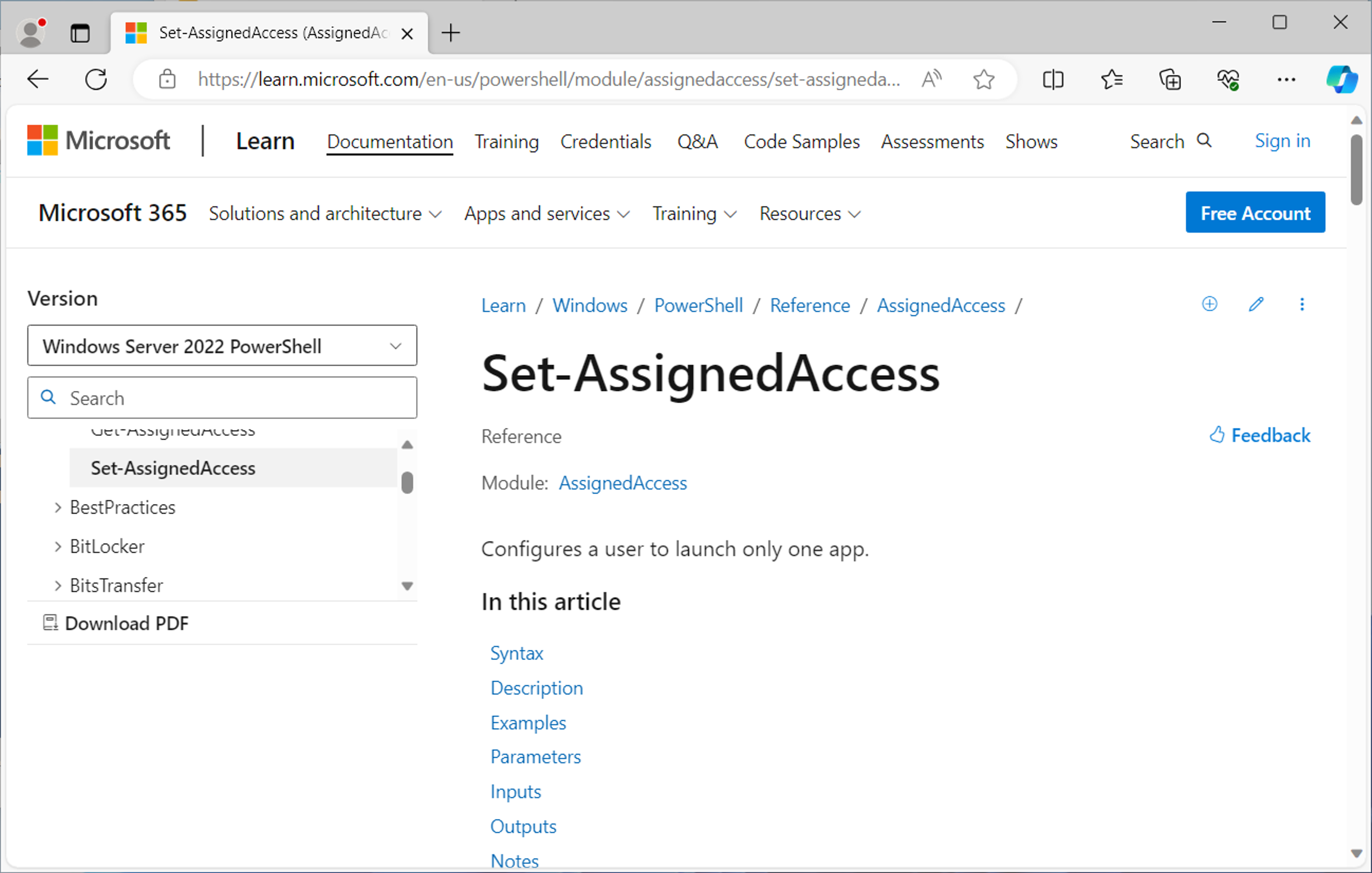 Set up Windows Kiosk Mode with PowerShell screenshot 1