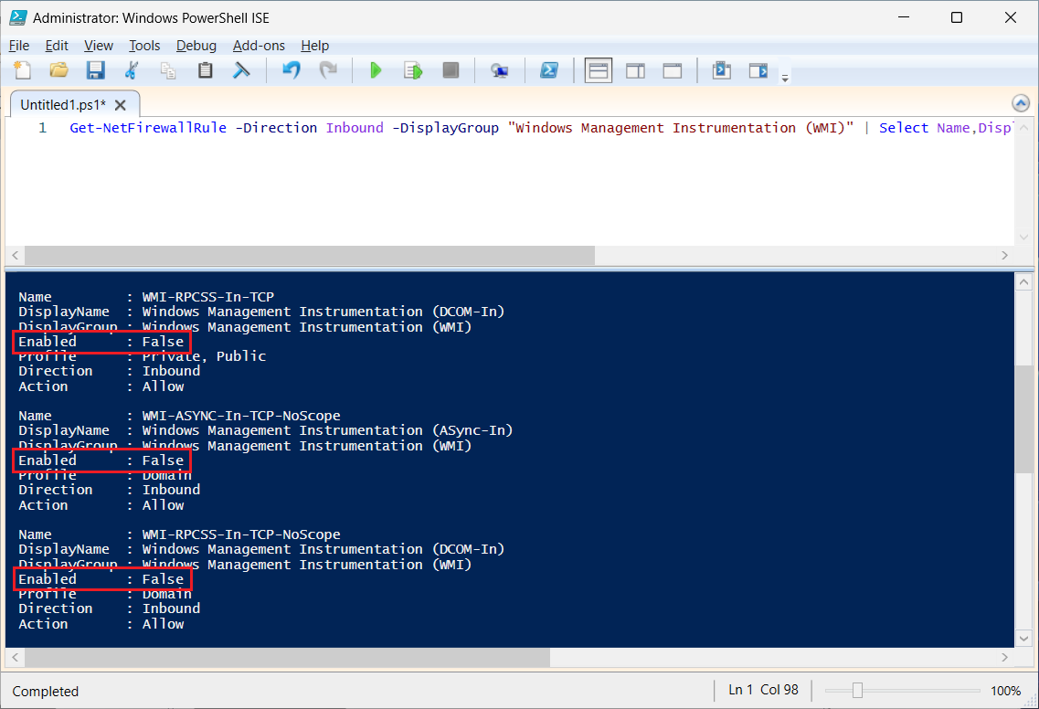 Enable the WMI Firewall Rules for Client Accessibility in MPA Tools screenshot 10