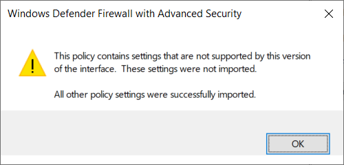 Enable Windows Firewall Rules with Group Policy screenshot 13