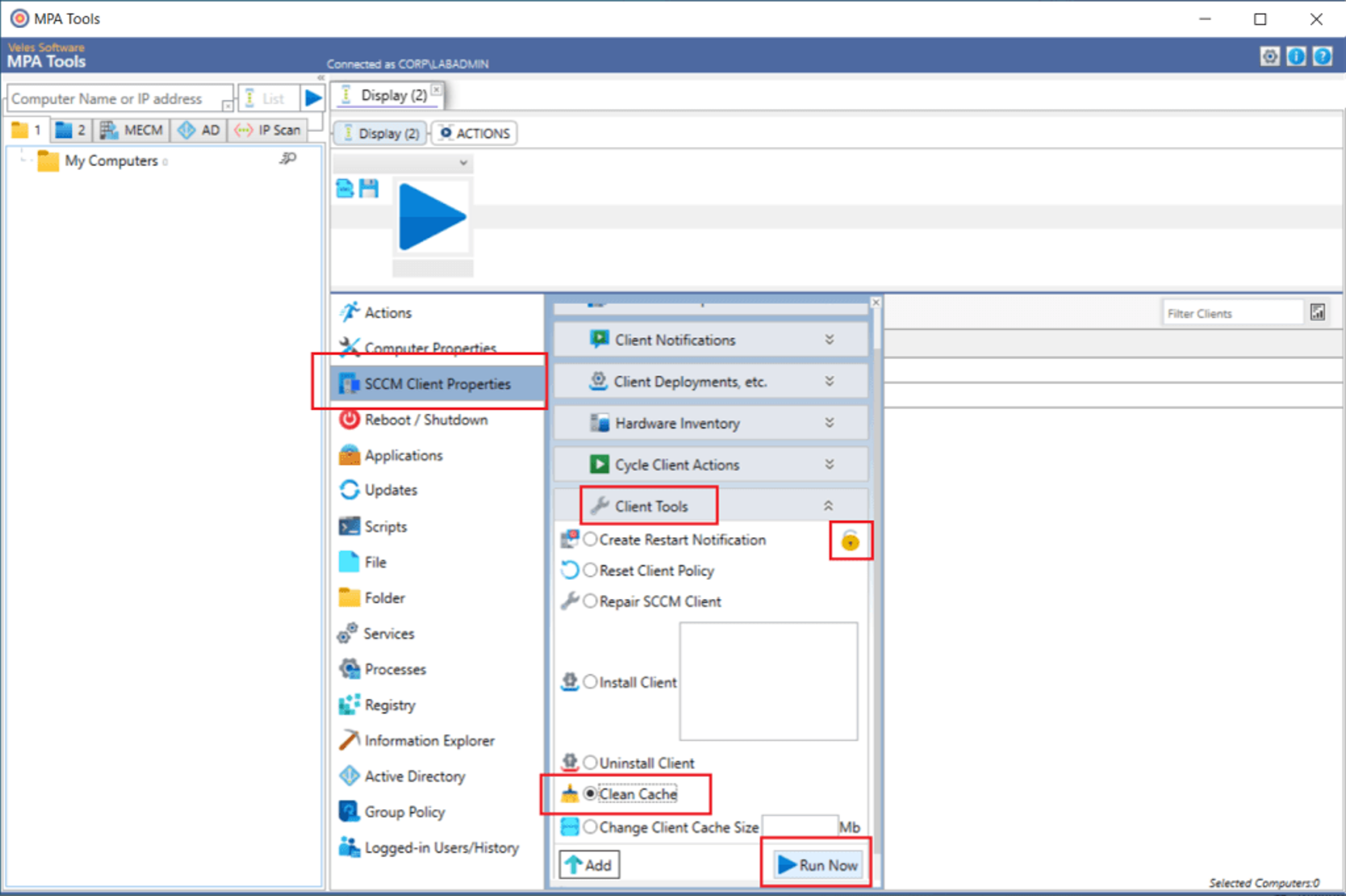 SCCM Clear Client Cache screenshot 8
