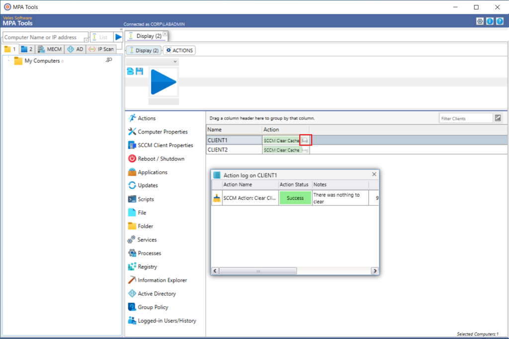 SCCM Clear Client Cache screenshot 10